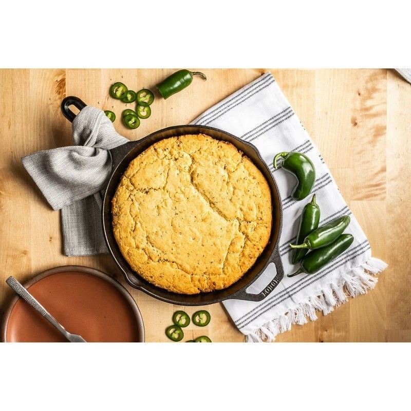 Lodge 6.5″ Cast Iron Skillet, Oven/Broiler Safe, Gas & Induction, Black