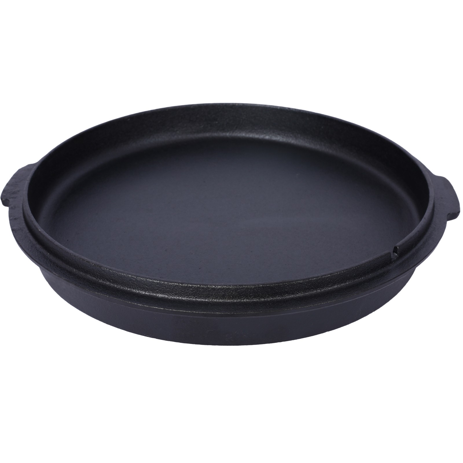 Tileon Dutch Oven12 qt Cast Iron Black Pre-Seasoned Lid Fireplace BBQ Camp Bake