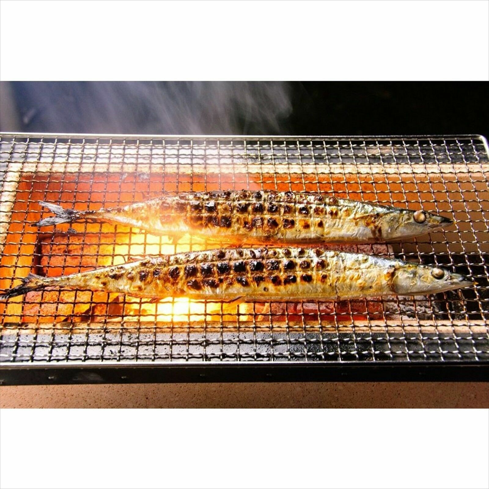 Japanese Yakitori BBQ Diatomite Charcoal Grill 77 x 23cm Barbecue Hibachi Konro