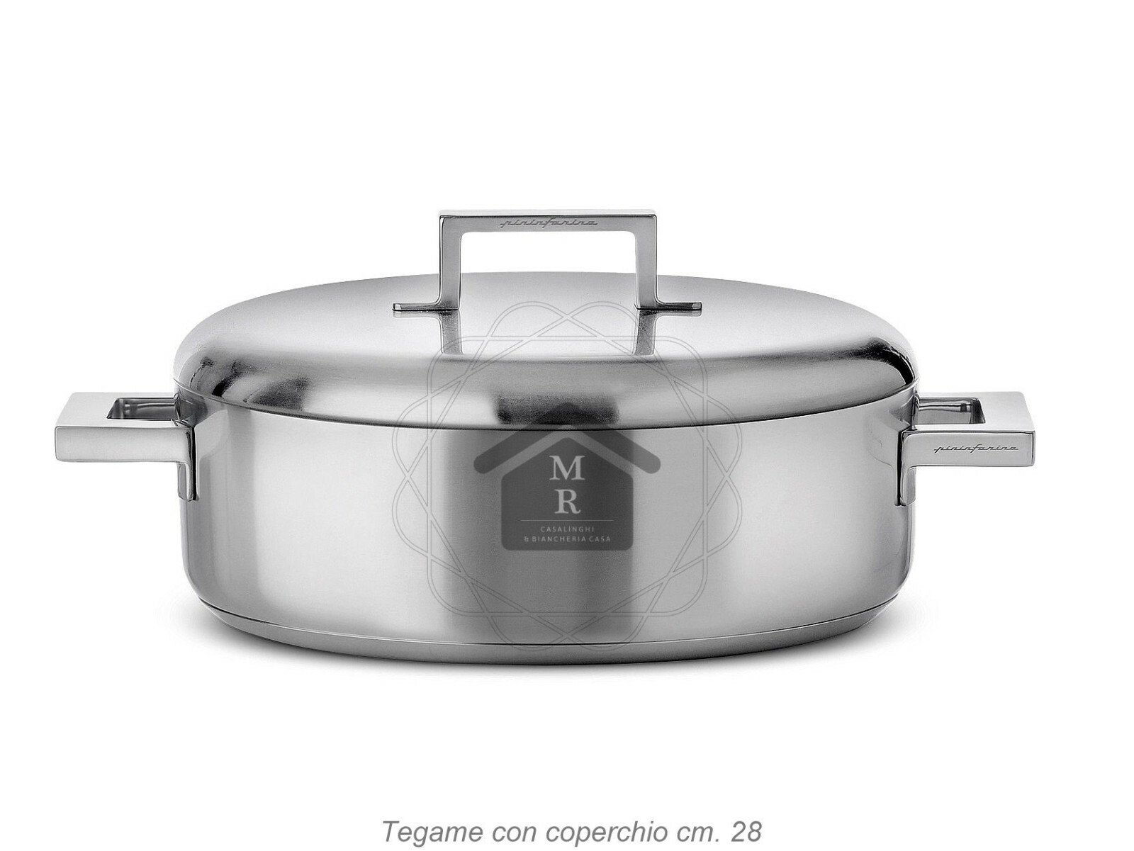 Pots 16 pcs Pininfarina style stainless steel 18/10 Mepra design Made in Italy