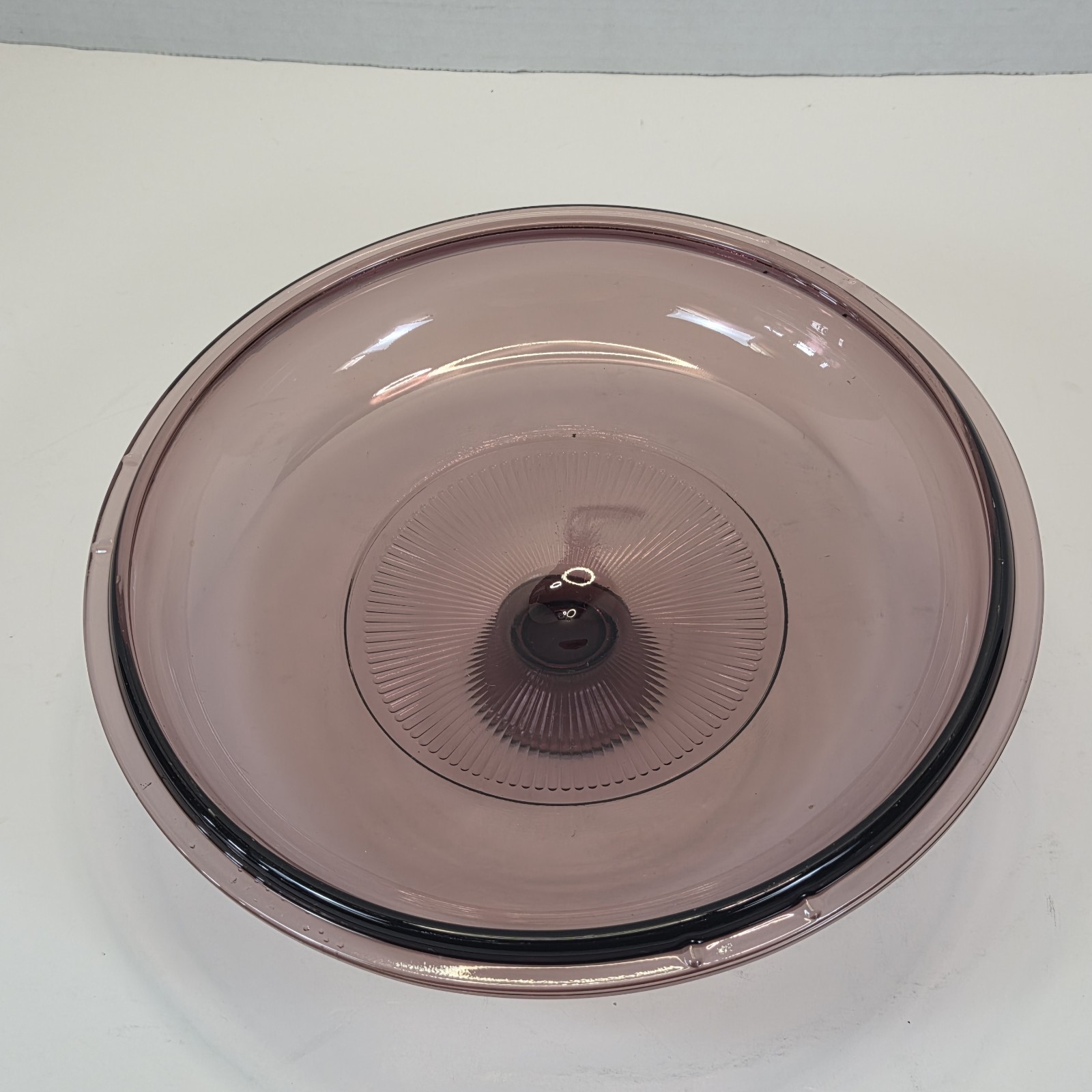 Cranberry Pyrex Replacement Lid V-2.5-C for 2.5L Corning Vision Pot 8-1/2″