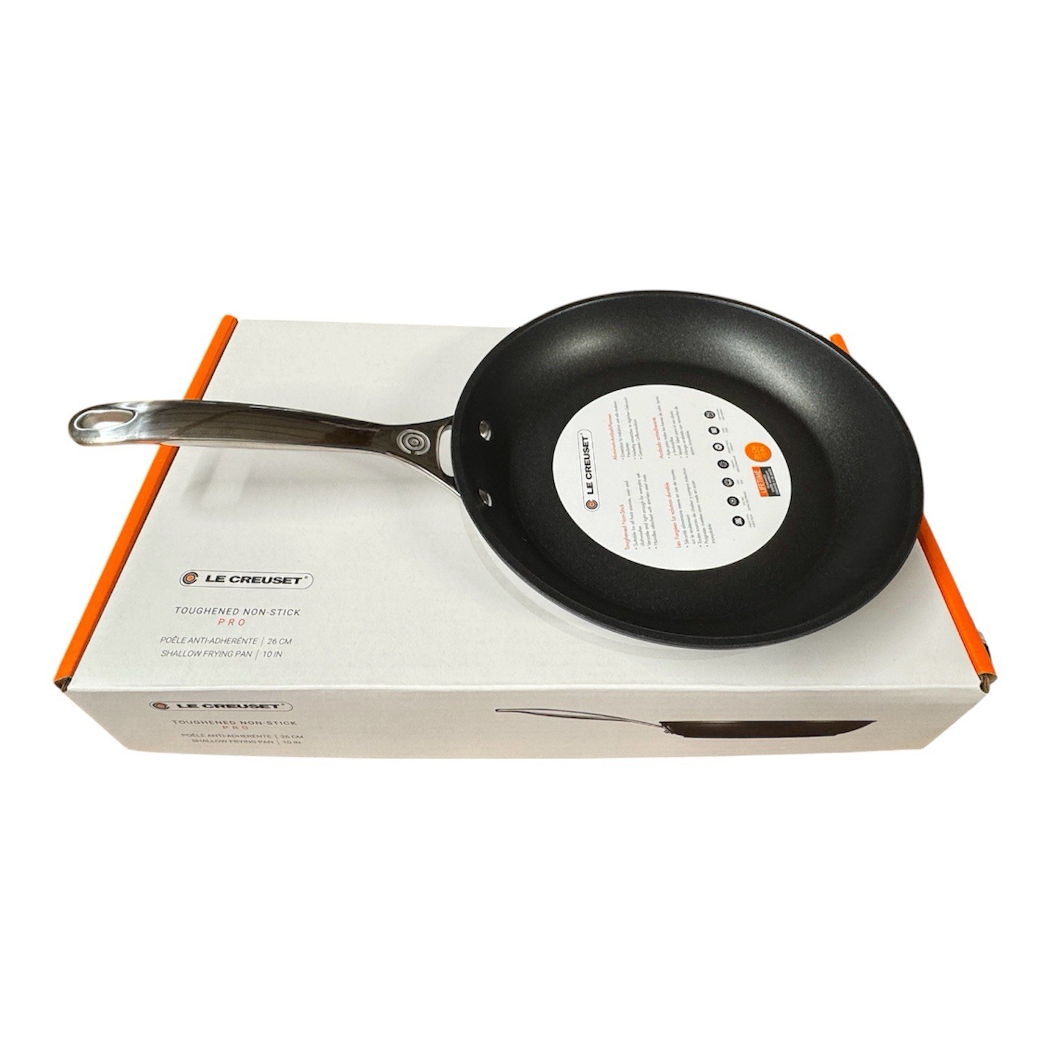 Le Creuset 10-inch Toughened Nonstick Pro Fry Pan All Cooktops New In Box H24004