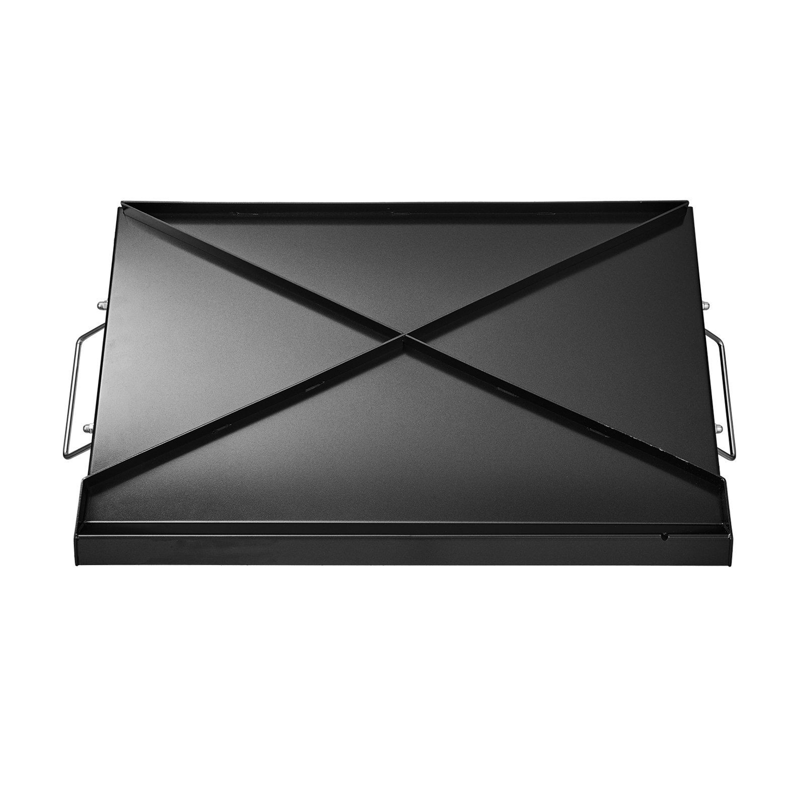High Heat 24x16in Carbon Steel Flat Top Griddle for BBQ Grill Pan