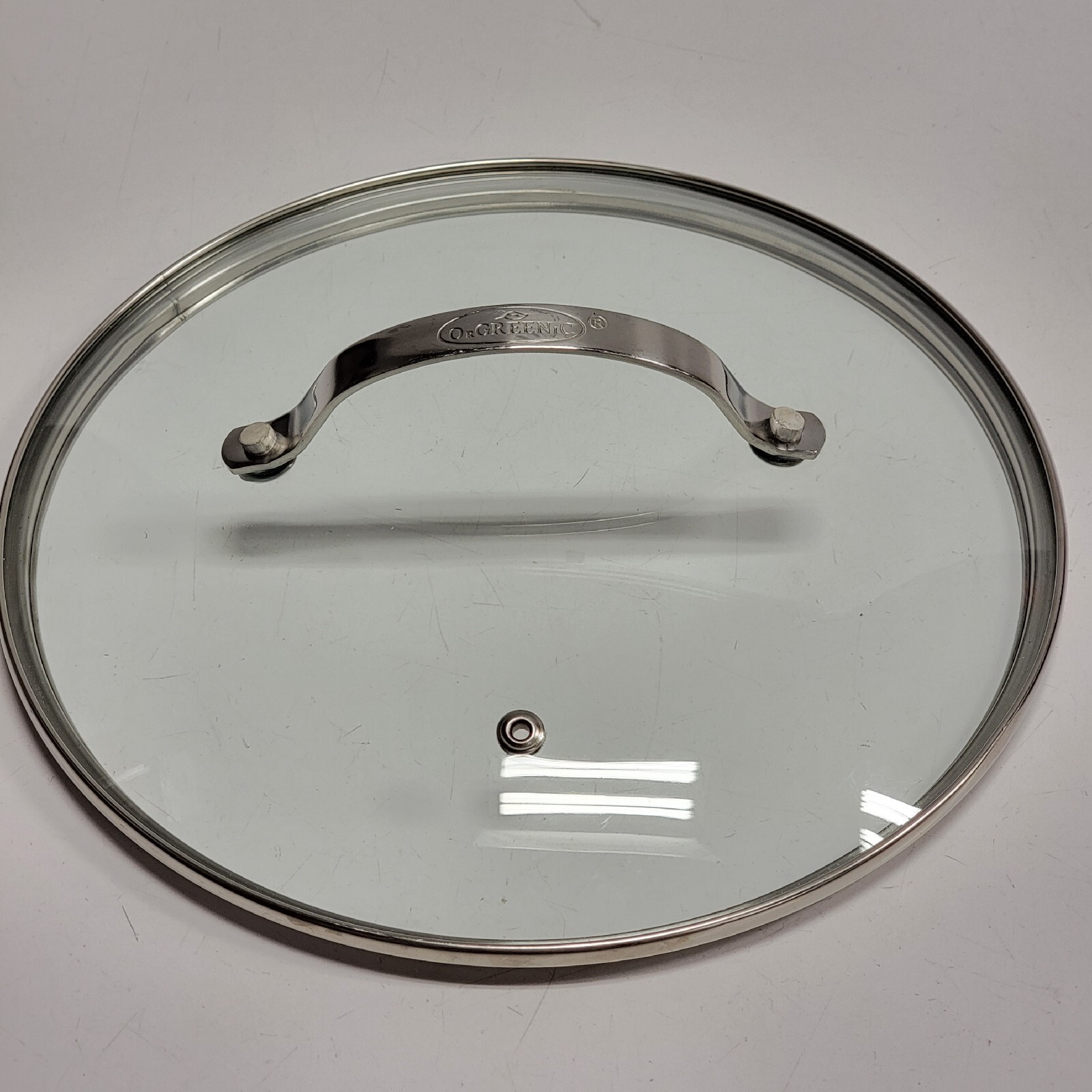 ORIGINAL – ORGREENIC glass vented lid for 9 1/8″ ID / 9 3/4” OD Pot/Pan