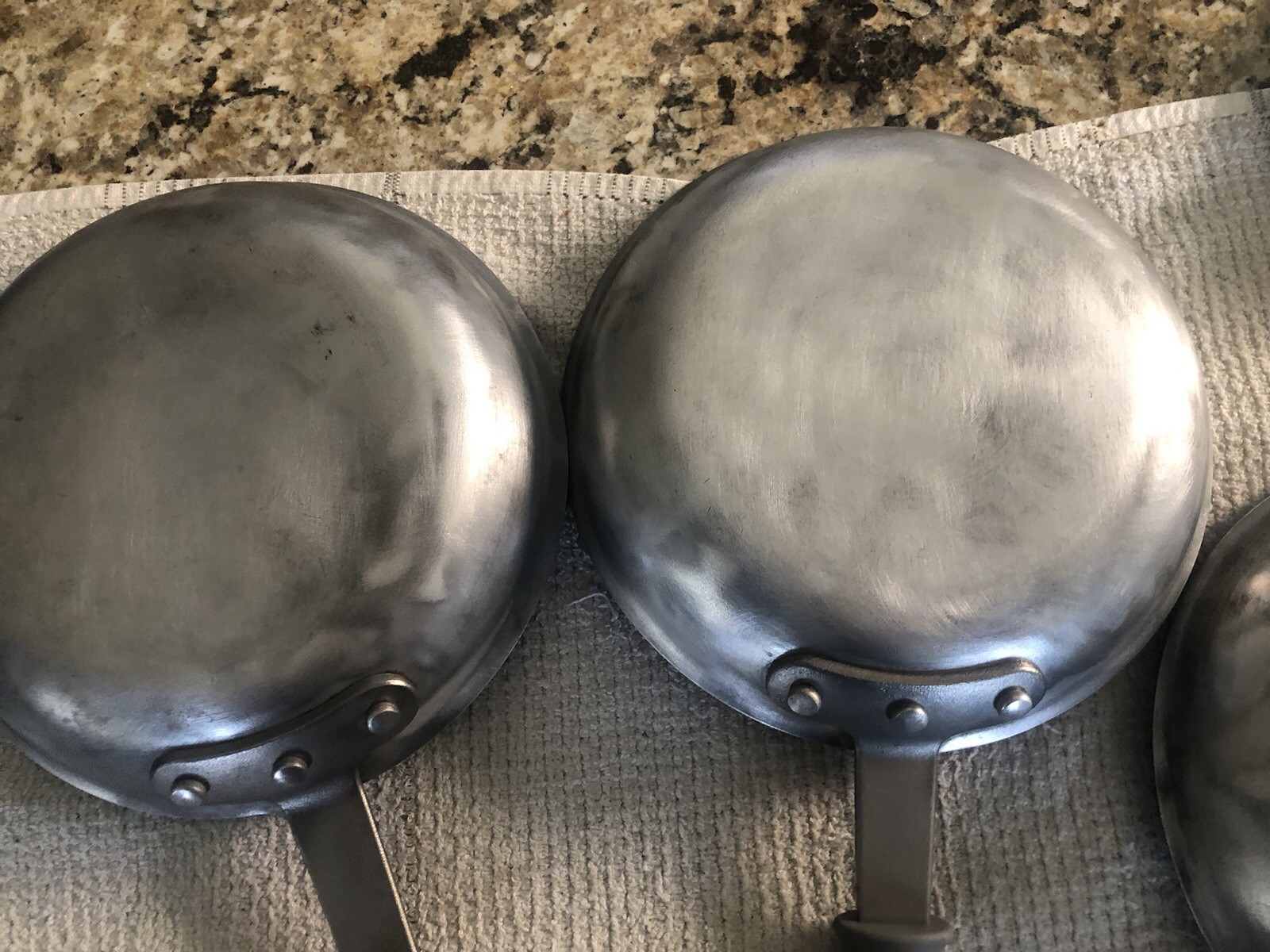 (QTY 3), 8-Inch Nonstick Frying Pan, Member’s Mark, Aluminum