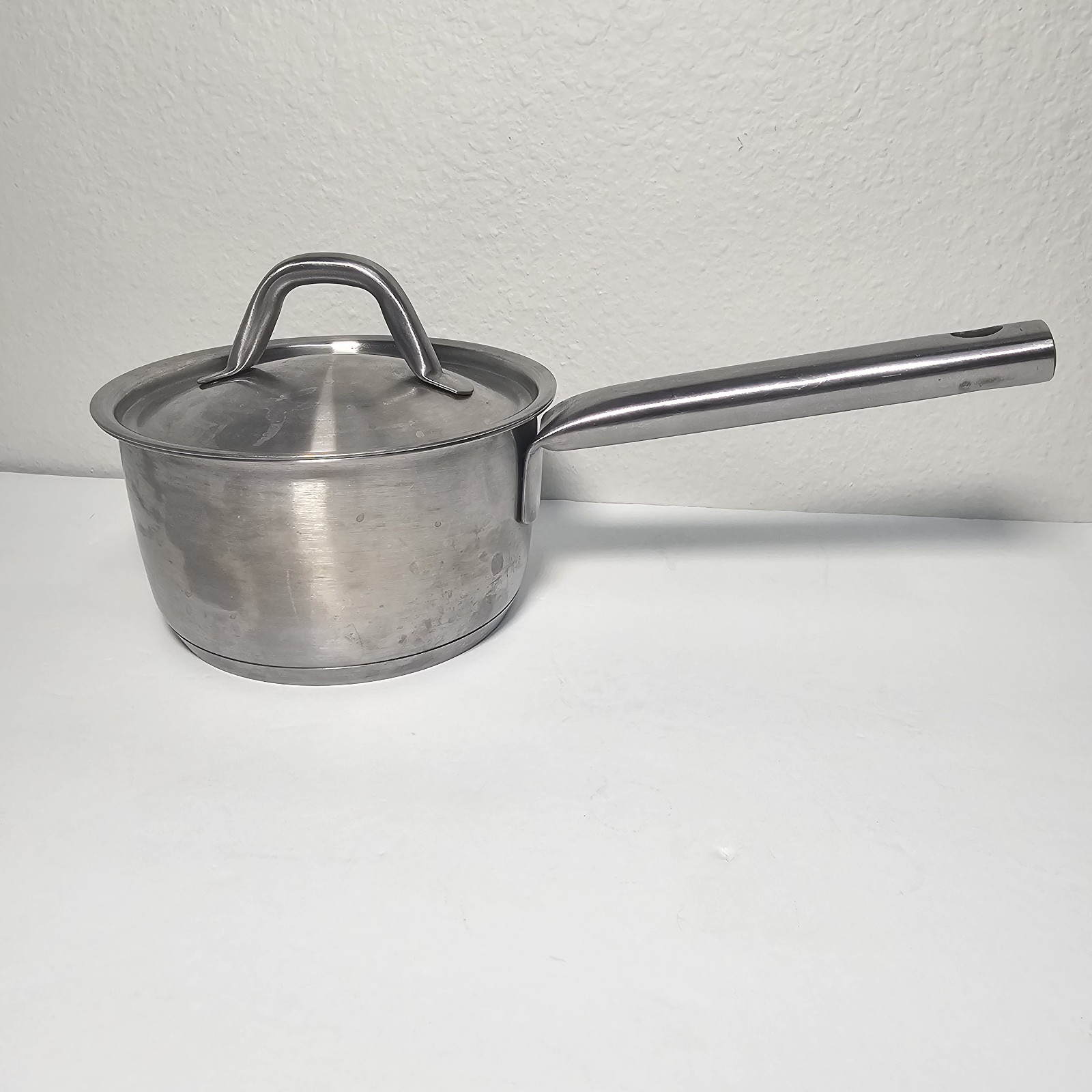 IKEA 365+ Stainless Steel 1 Quart Sauce Pan w/ Lid 1qt 4 Cups 1 Liter Induction