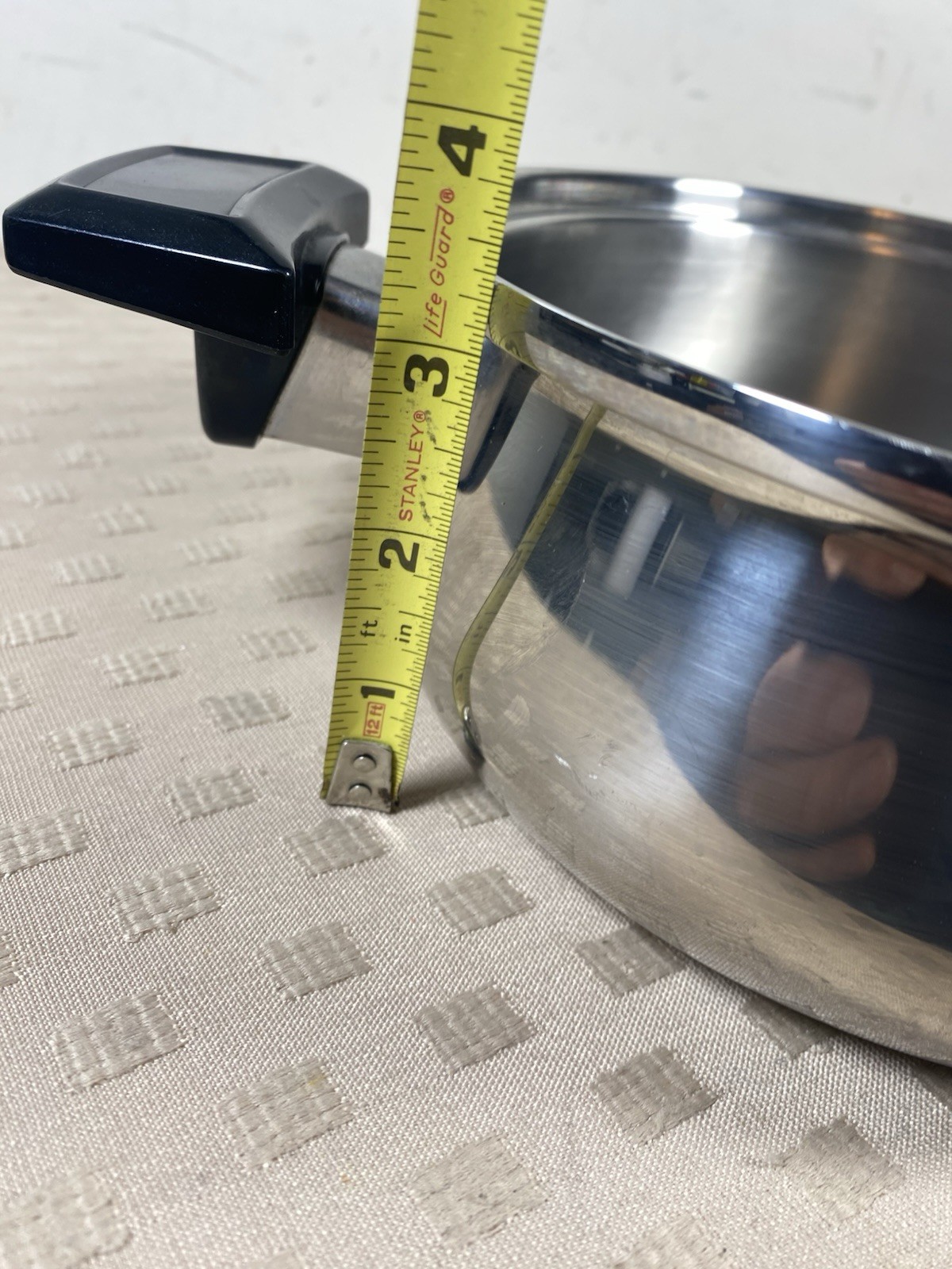 Royal Queen 5-Ply Multi Core Stainless Steel 8″ Skillet Sauce Pan 1 Qt USA