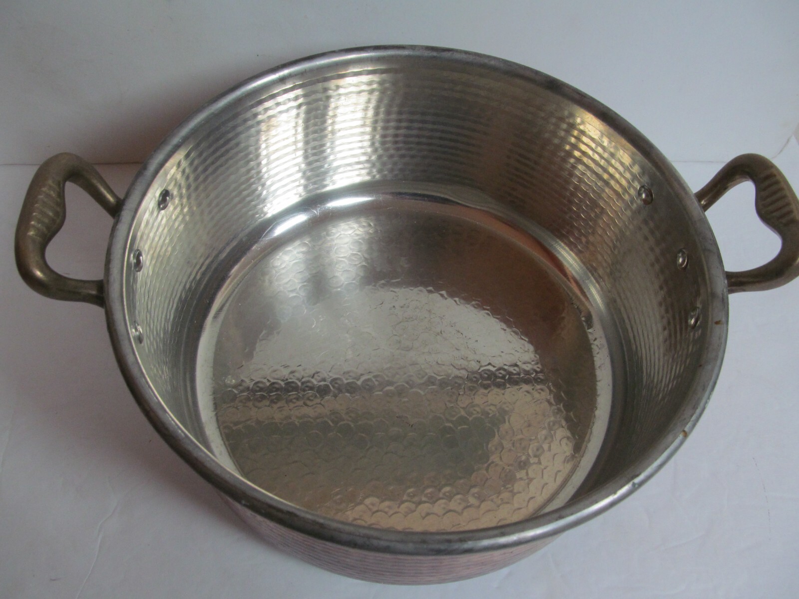 Cu Artigiana Copper & Brass Italian Hand Made Pot & Lid Michael’s range Mushroom