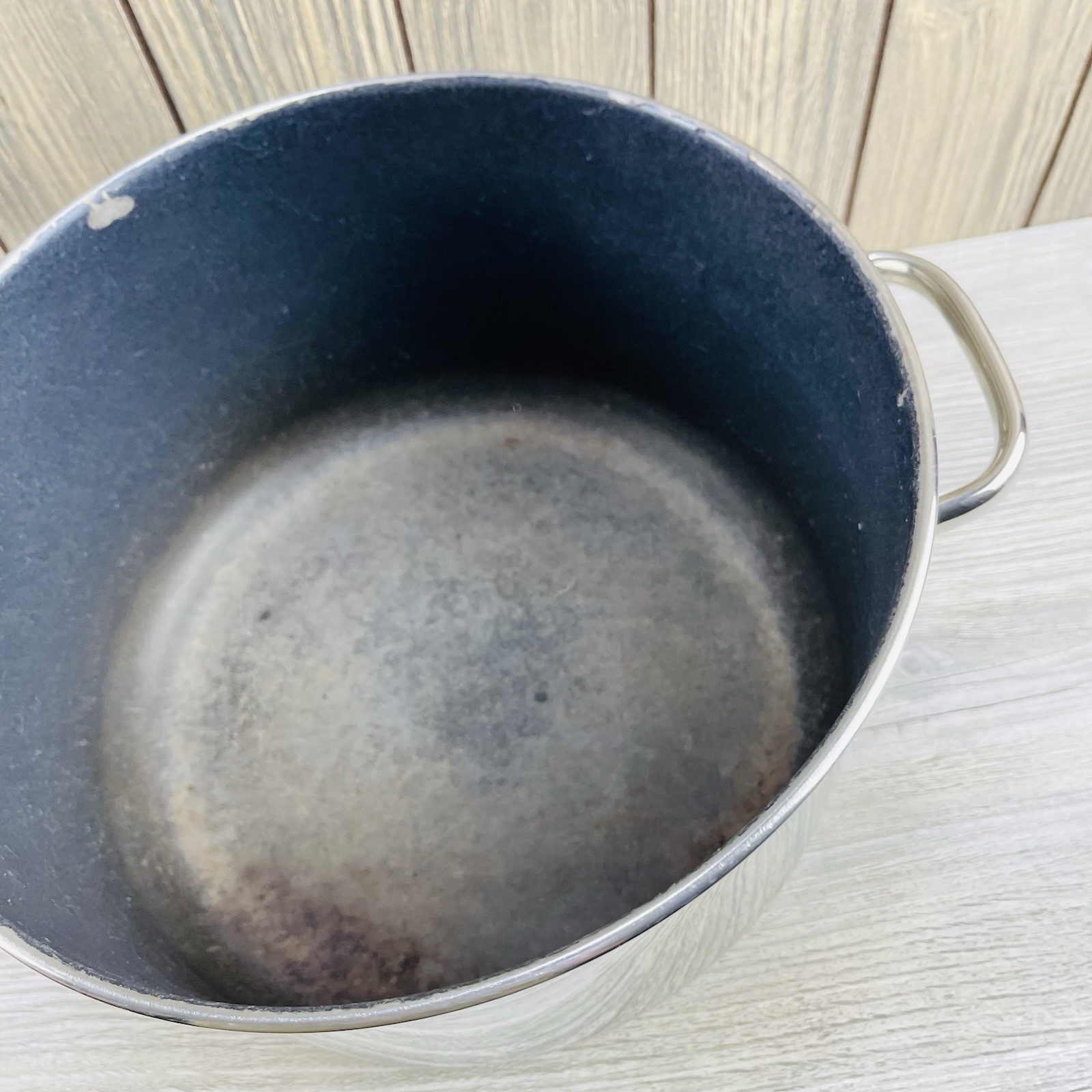 Farberware Millennium Stainless NEVER STICK 8QT Stock Pot Lid 2 Handles USA