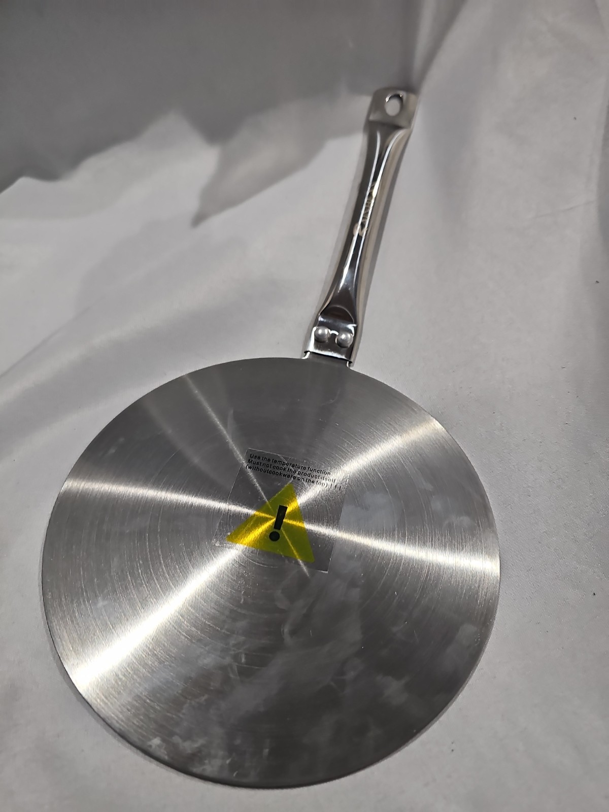 Stainless Steel Crepe Pan-Custom Made Manufactured Heavy Gauge Even Heating🔺️