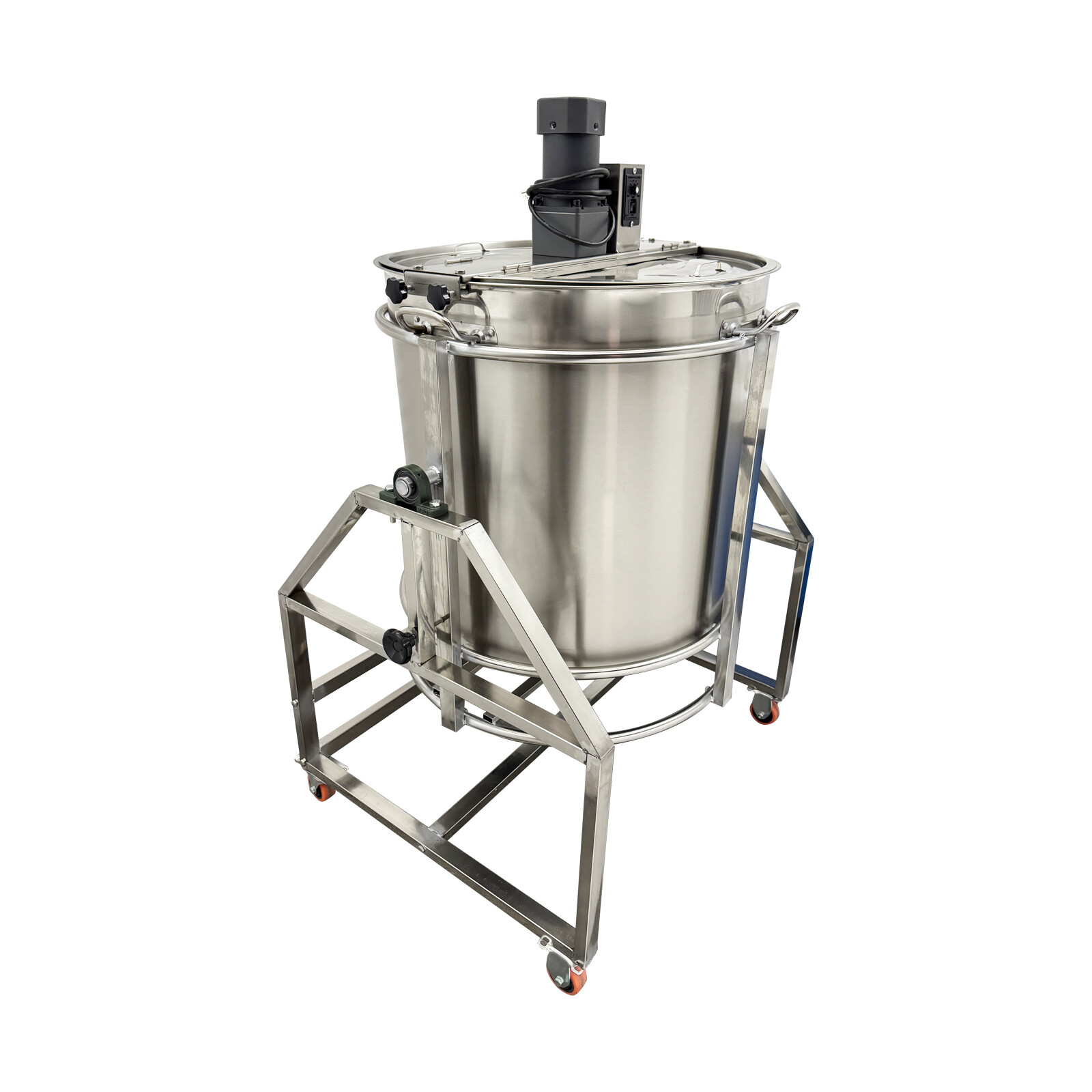 110V Automatic Hot Pot Bottom Frying Machine Commercial Sauce Boiling Machine