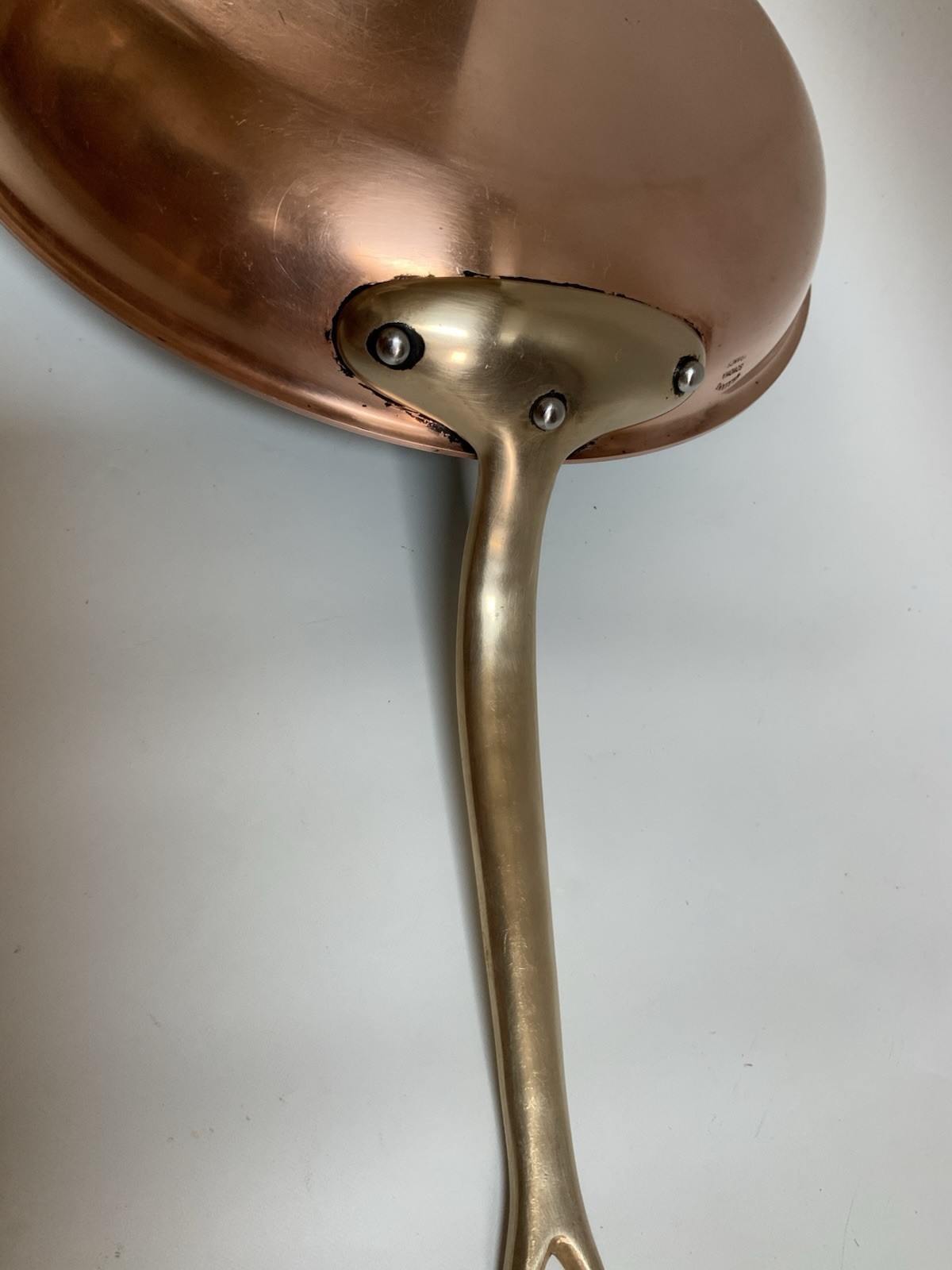 Williams Sonoma Copper & Brass SKILLET Pan 12’’ Made in France