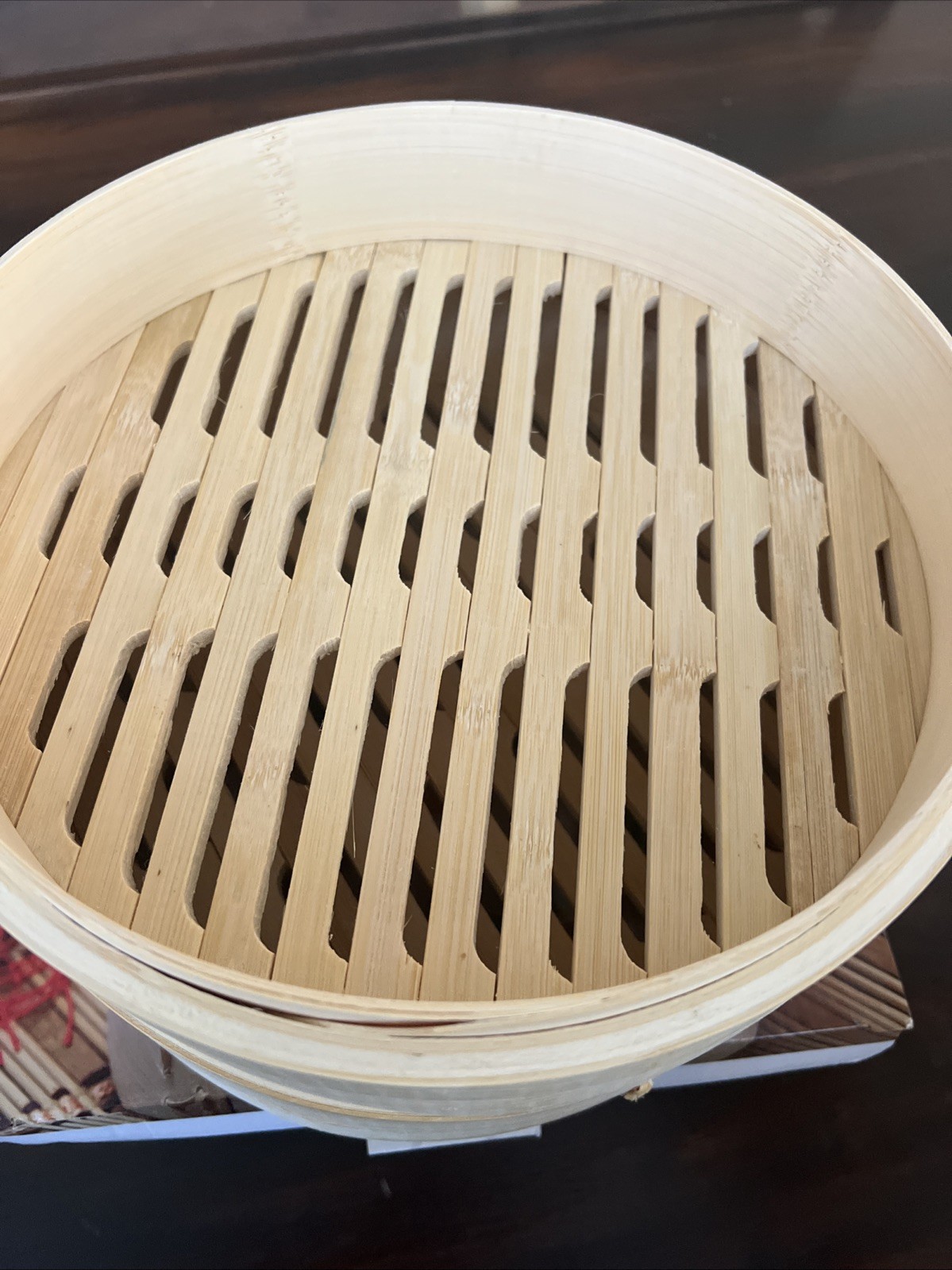 Bamboo Steamer Baskets 2-Tier 10-inch with Lid