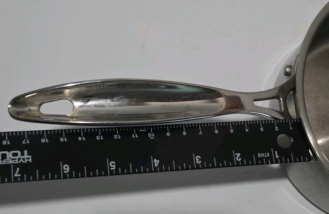 Member’s Mark 2000 Series 2003 2 qt Stainless Steel Saucepan Long Handle