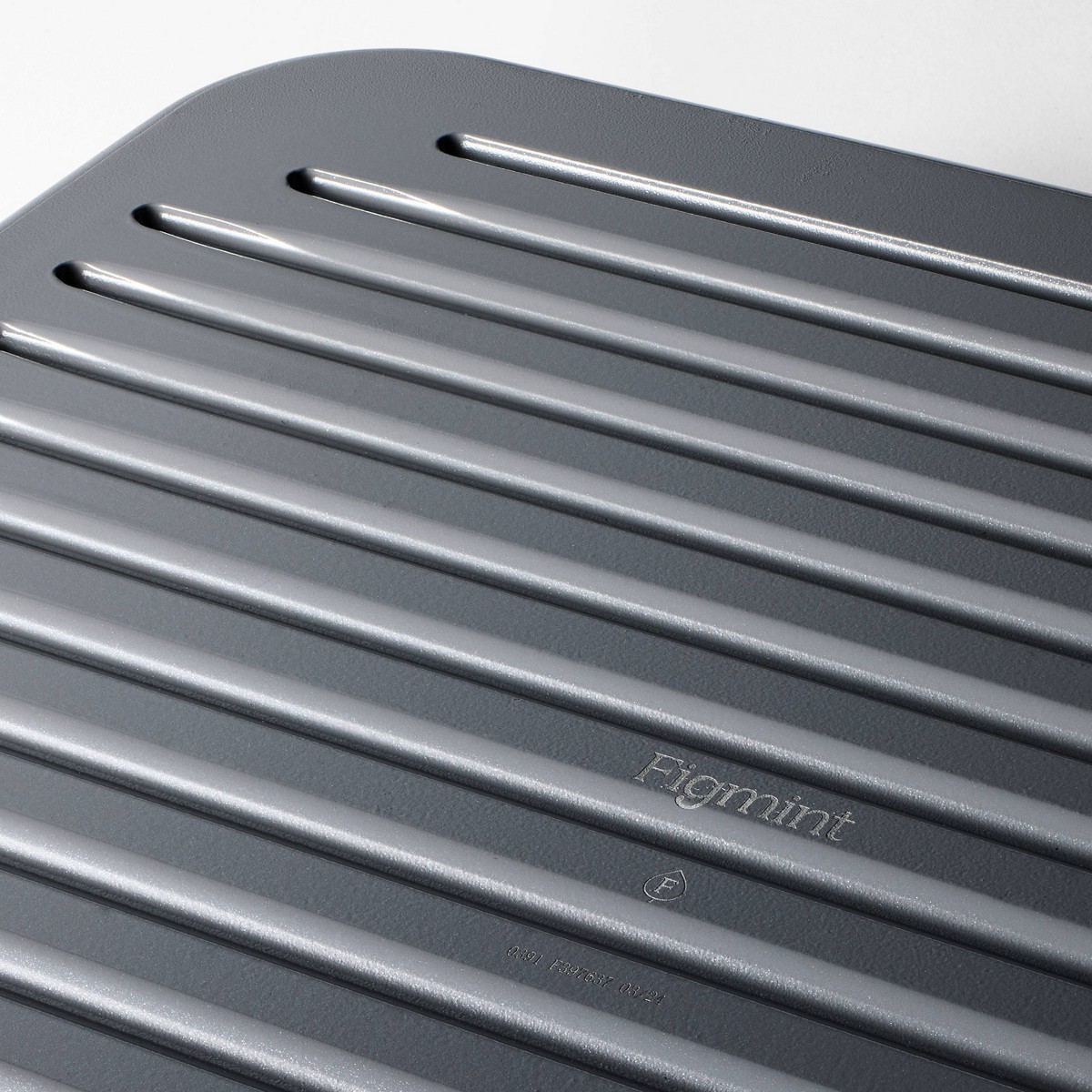 12" Aluminum Ceramic Grill Pan Dark Gray – Figmint: Nonstick, Dishwasher