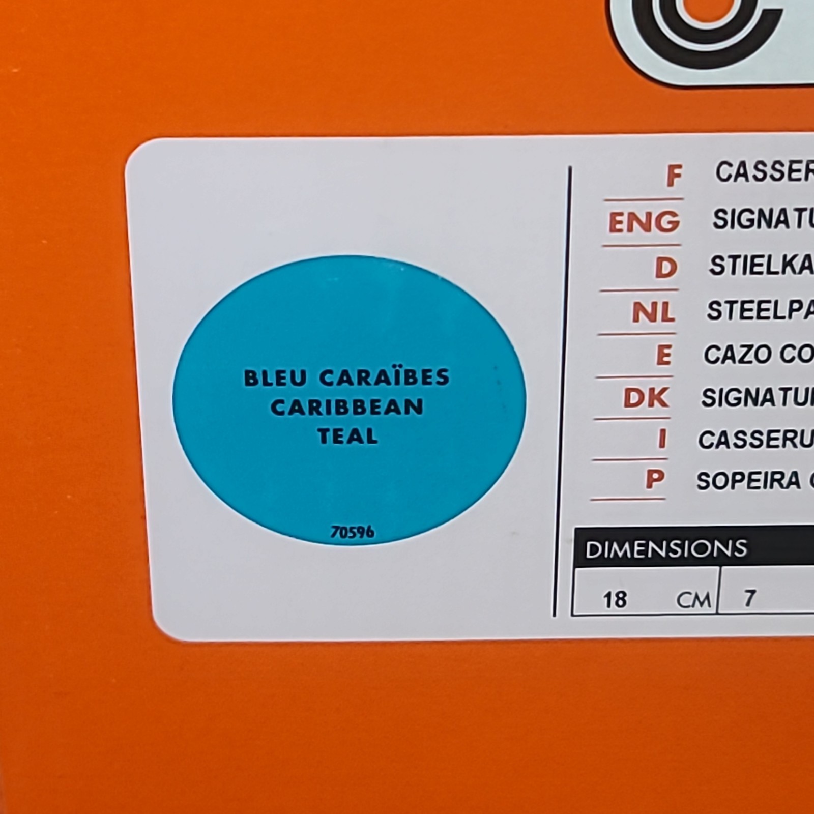 Le Creuset Signature Cast Iron 2.25 Quart Saucepan in Caribben Teal