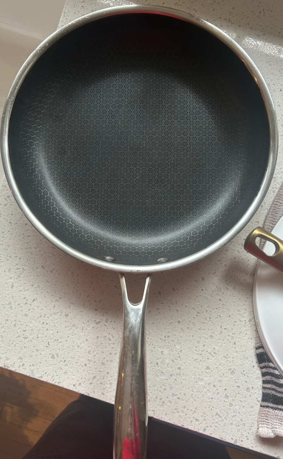 HexClad Hybrid Cookware 3 Piece Frying Pan Set – 8.5, 11, 13 inches diameter