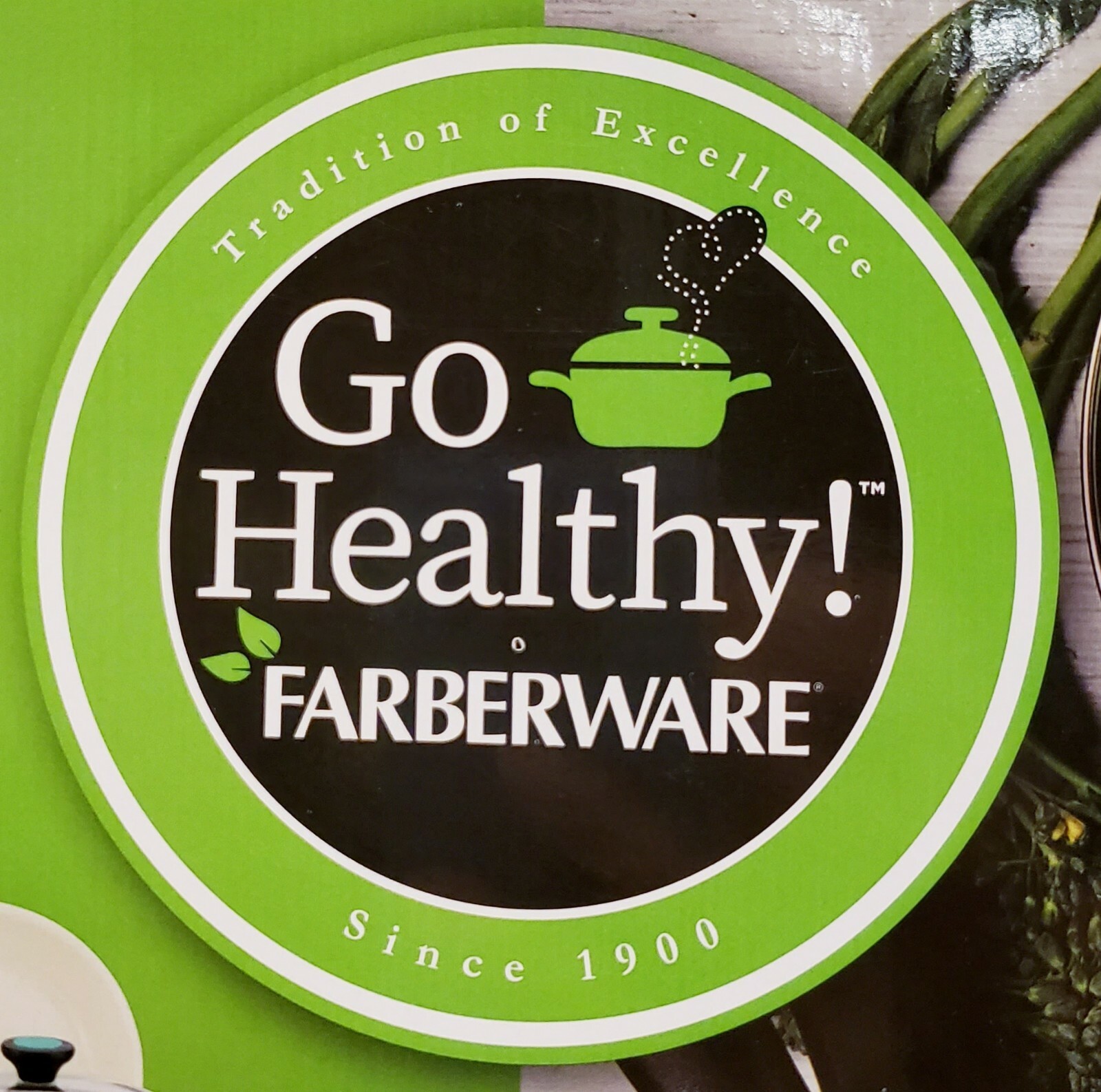 Go Healthy! By Farberware 13 Piece Nonstick Pots And Pans Cookware Set W/ Tools