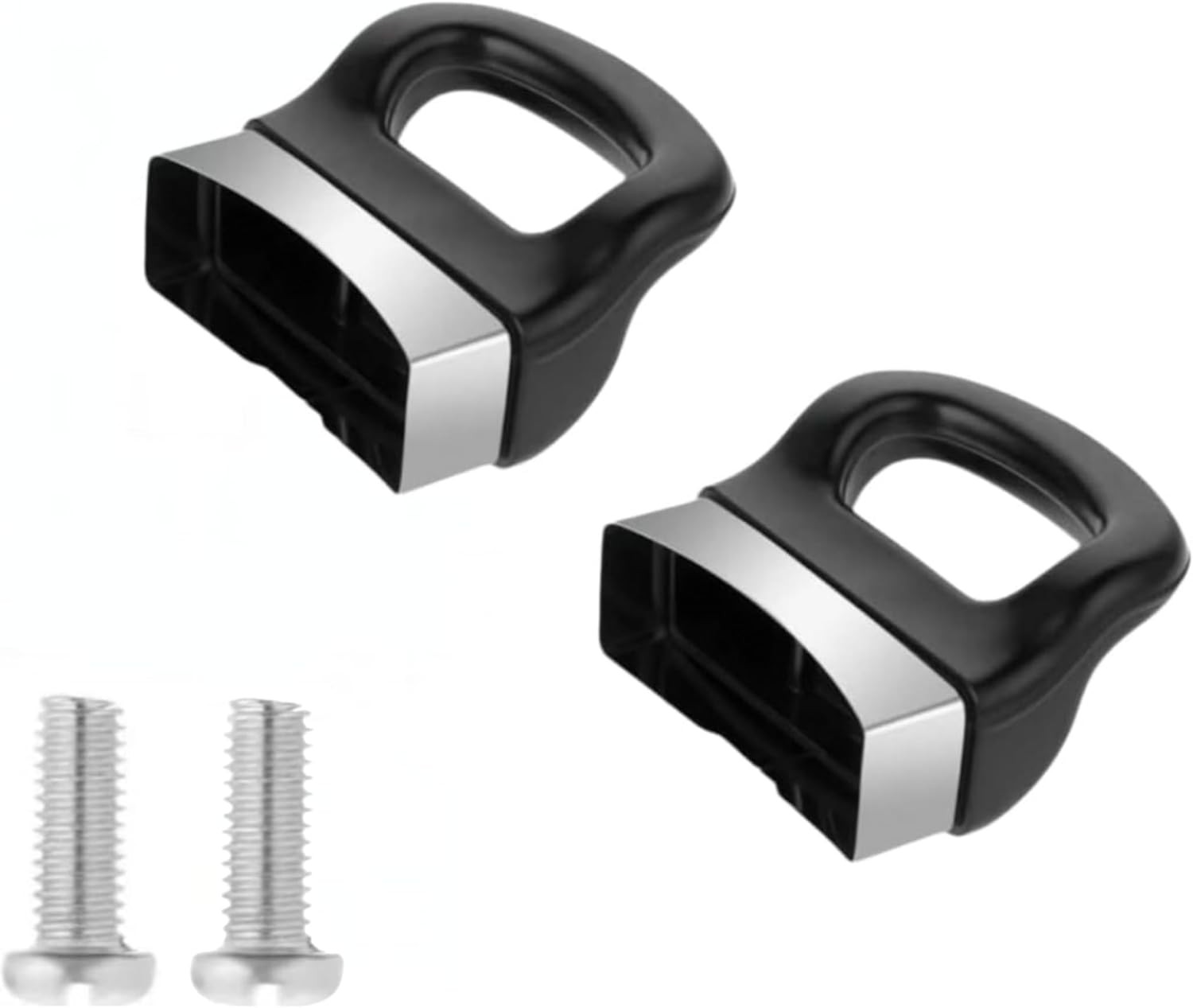 2Pcs Black Replacement Handles for Pots, Metal Pressure Pan Handle Ear