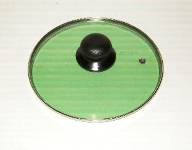 Lid 24cm/9.4 inches Diameter stineless steel Rim green Guaranteed quality
