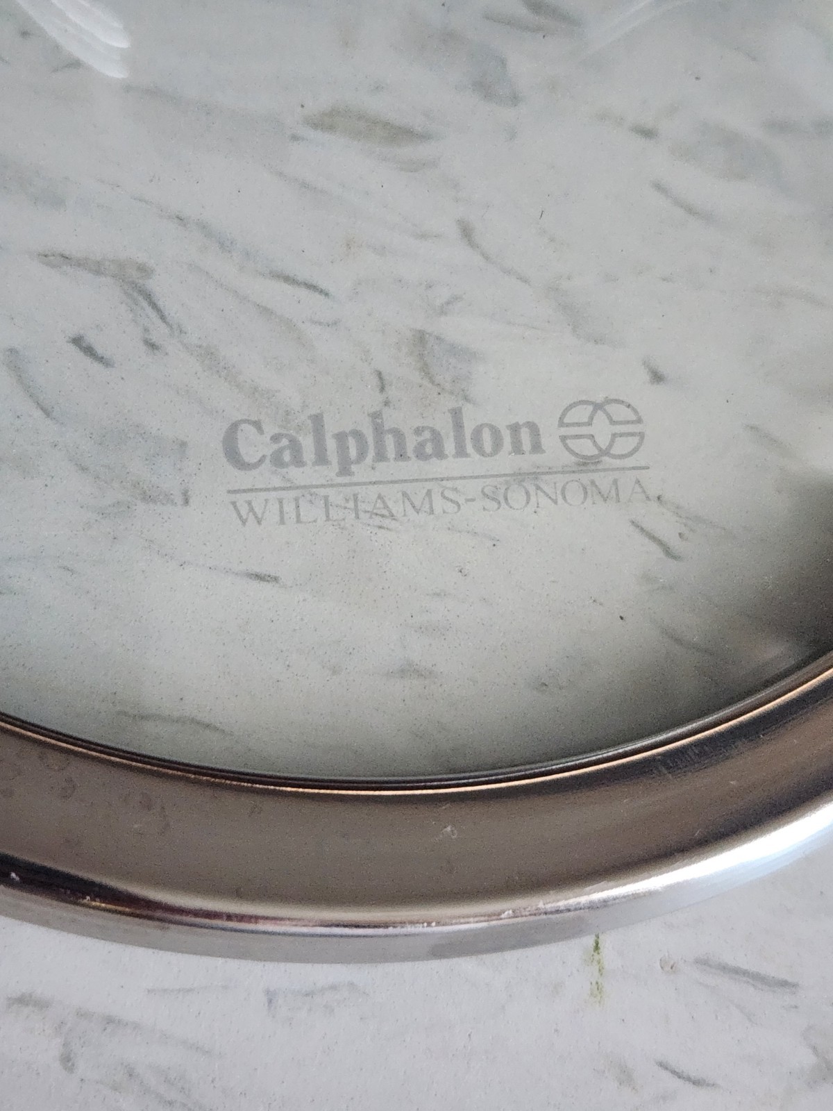 Lid for Calphalon Replacement Glass & Stainless Cooking Williams Sonoma 87015