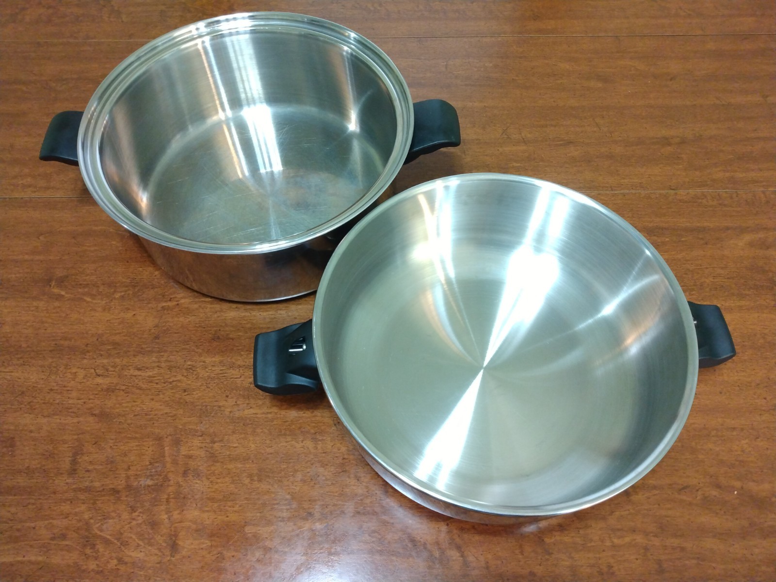 Cutco 6 Qt Dutch Oven Stock Pot 5-Ply Aluminum Core w/Dome Cover Made In USA