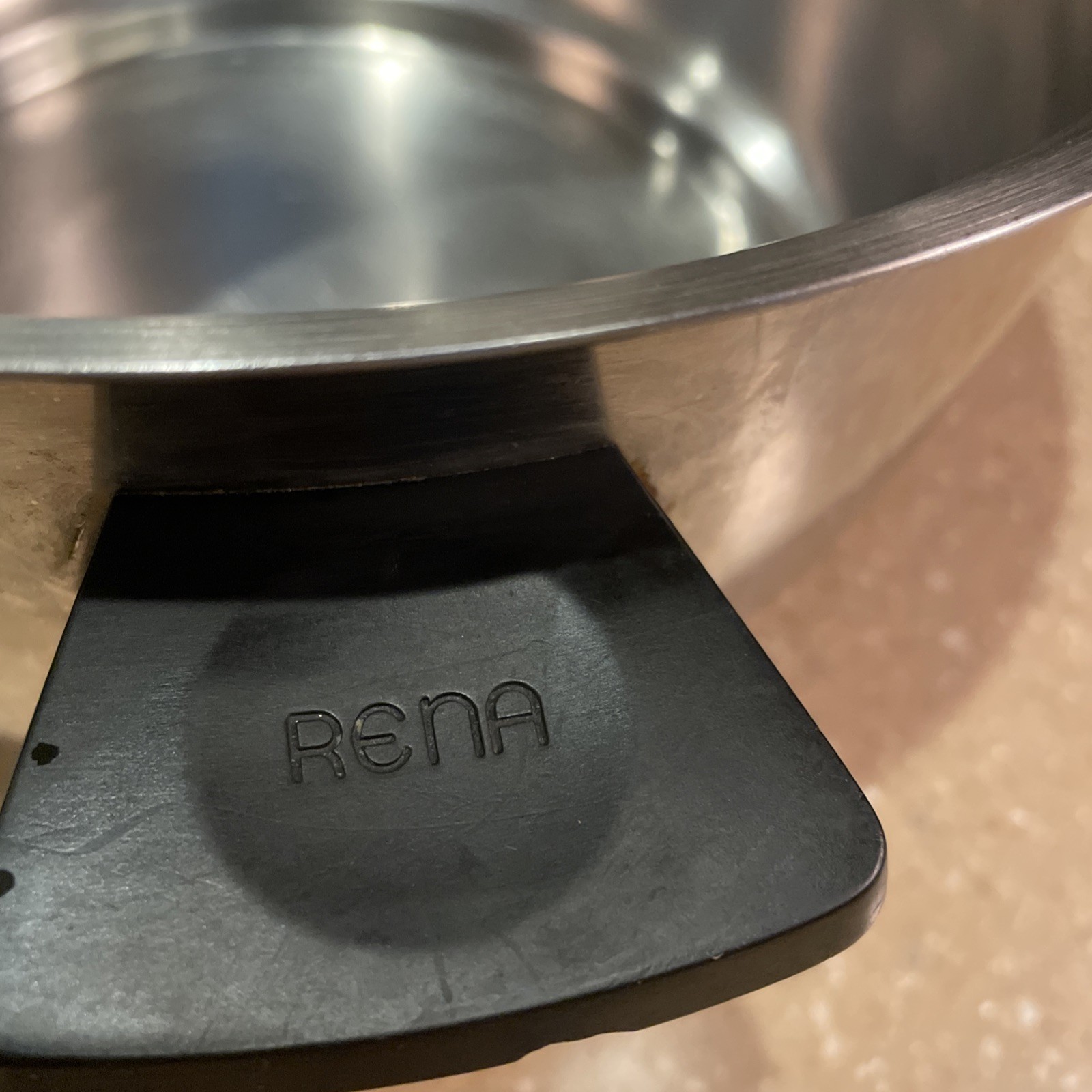 A1 3 PLY 18/8 SS RENA WARE 6 QT STOCK POT 10” DUTCH OVEN PAN No Lid