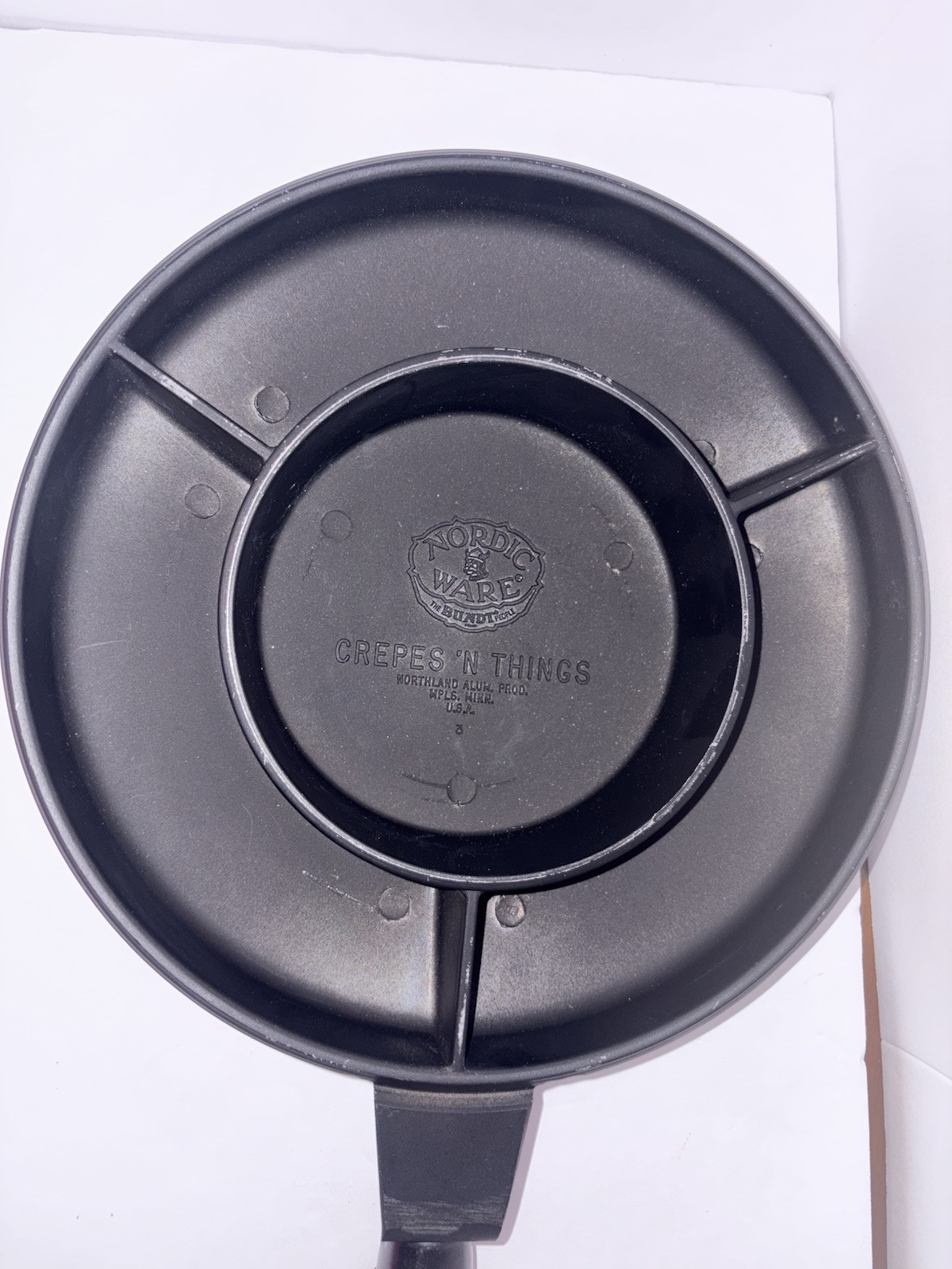 Nordic Ware Cast Aluminum Crepes ‘N Things Crepe Pan Made in USA