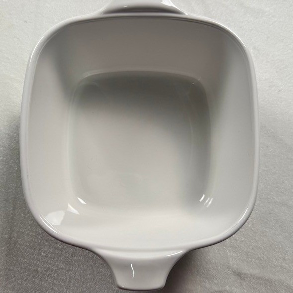Corning Ware Spice O Life P-43-B Petite Casserole Dish 2 3/4 Cup Vintage White