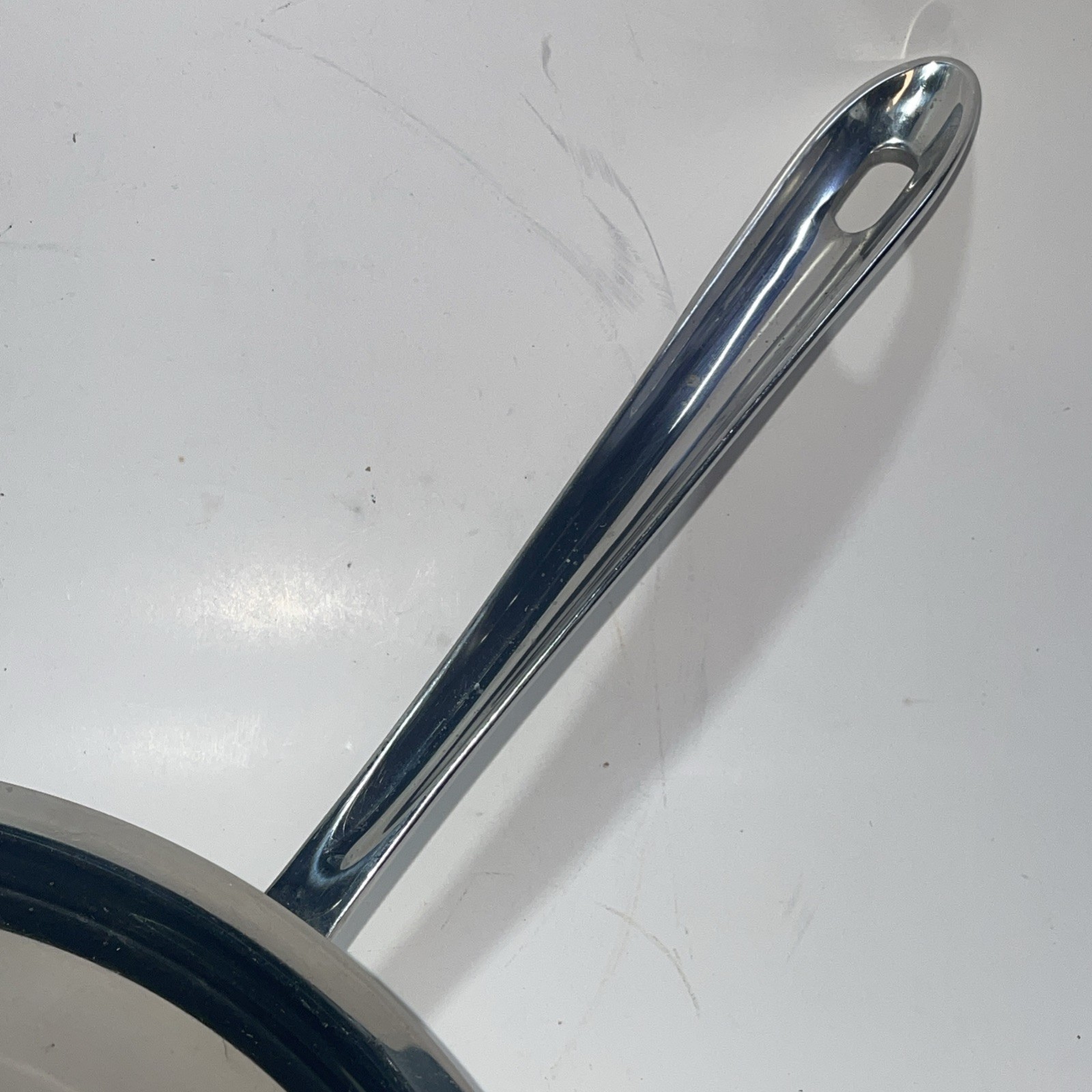 ALL-CLAD Vintage Stainless Steel 11.25” Inch Frying Saute Pan Skillet Handle Lid