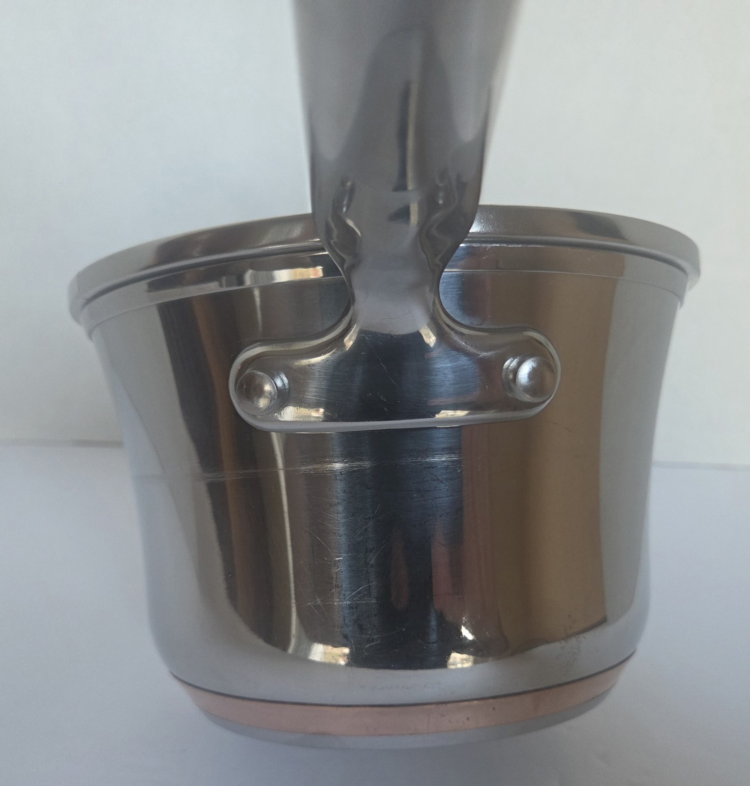 Kitchenaid 1.75 Qt 1.7 L 5-Ply Full Cap Copper Base Induction Compatible w/Lid