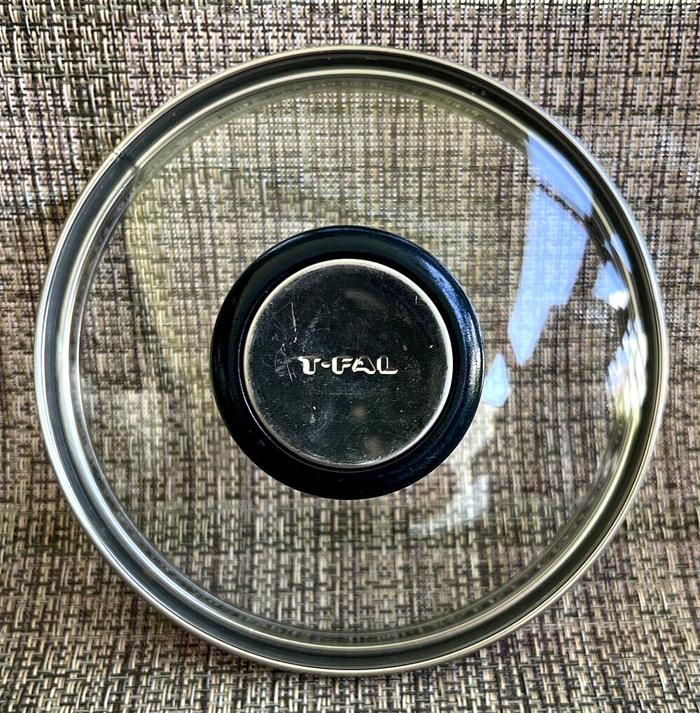 Replacement T-FAL Glass Lid for Sauce Pan, Fits 5 1/2″ – 5 3/4″ Opening #L41