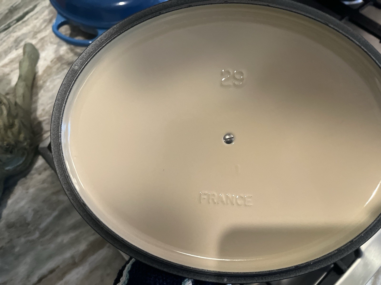 Le Creuset Signature 4.7qt Oval Dutch Oven Marseille Blue France