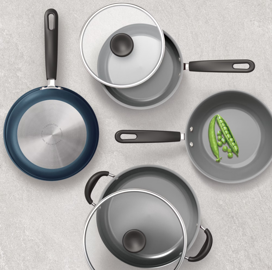 Tramontina Primaware 18-Piece Nonstick Cookware Set Blue