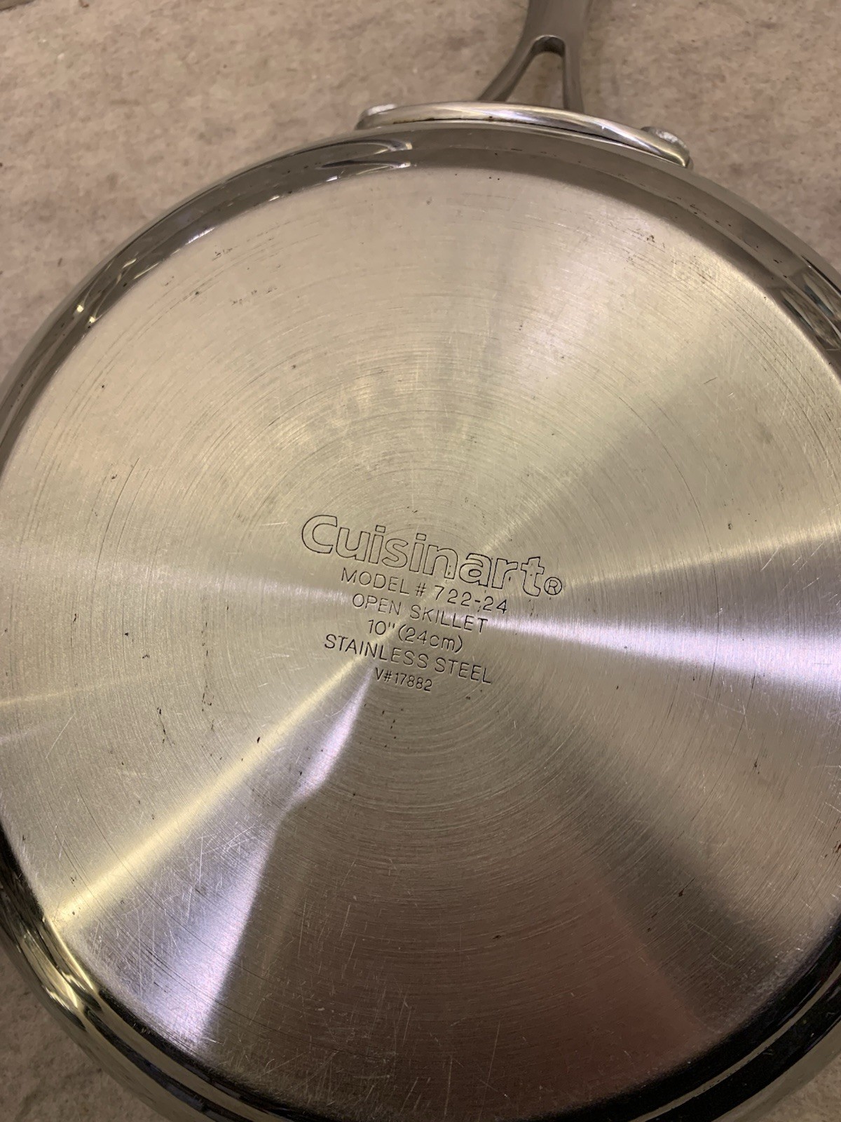 Cuisinart Chef’s Classic 4-Piece Cookware Set Stainless Steel Discontinued