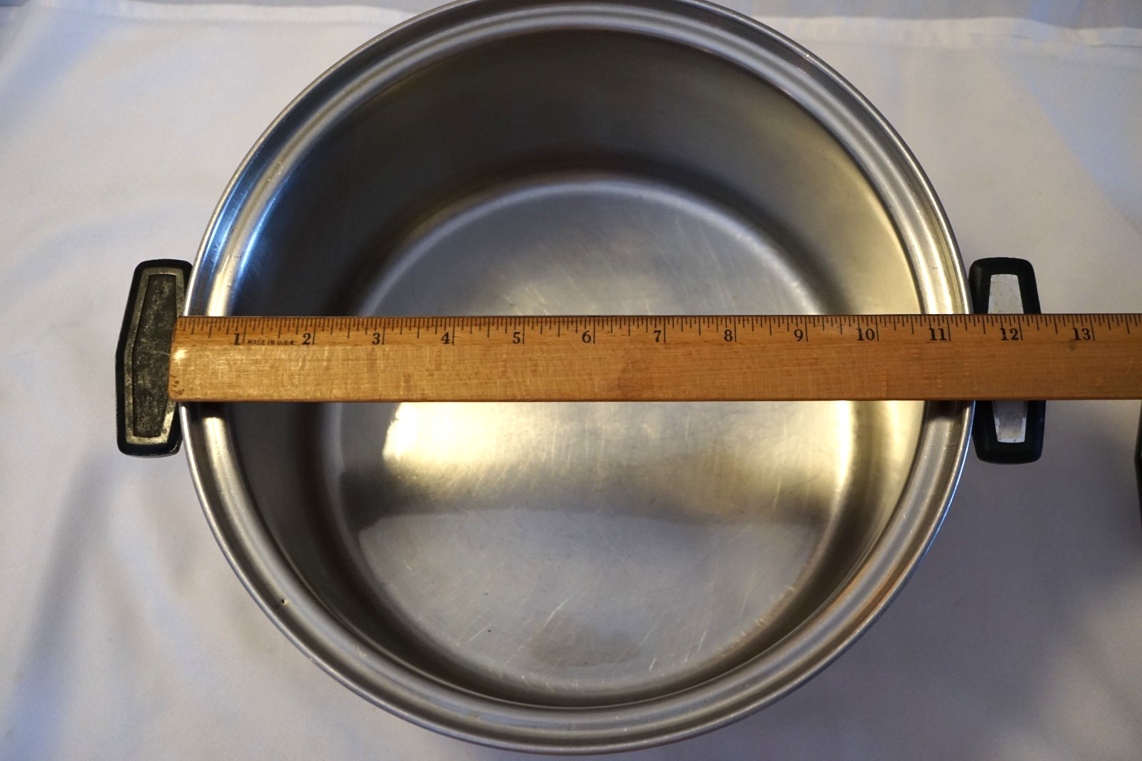 CARICO STOCKPOT 8 QUART W /2 LIDS REGULAR & DOME STAINLESS STEEL MADE IN USA