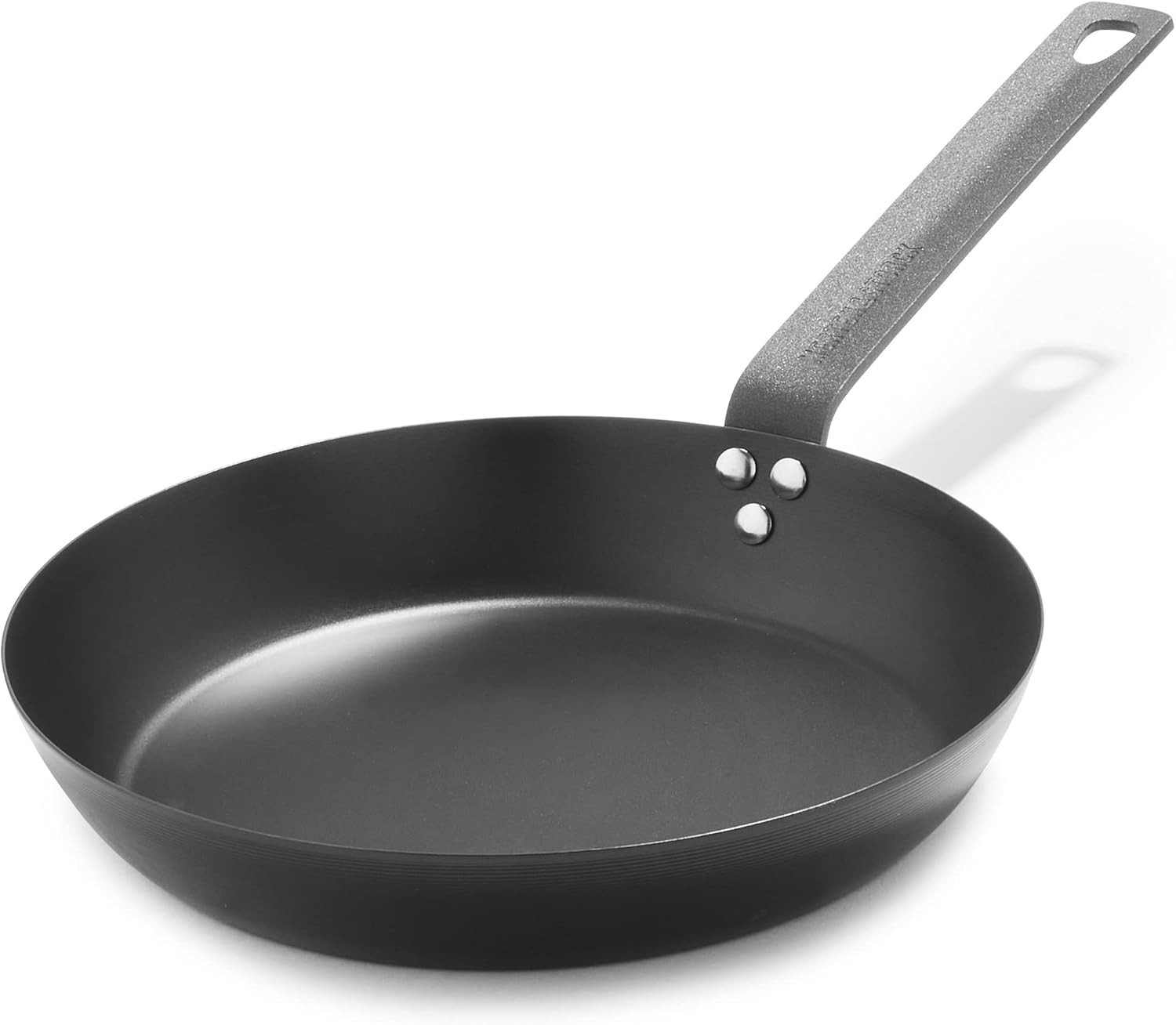 Pre-Seasoned Carbon Steel 8” Frying Pan Skillet, Induction, Stove&Grill, Durable