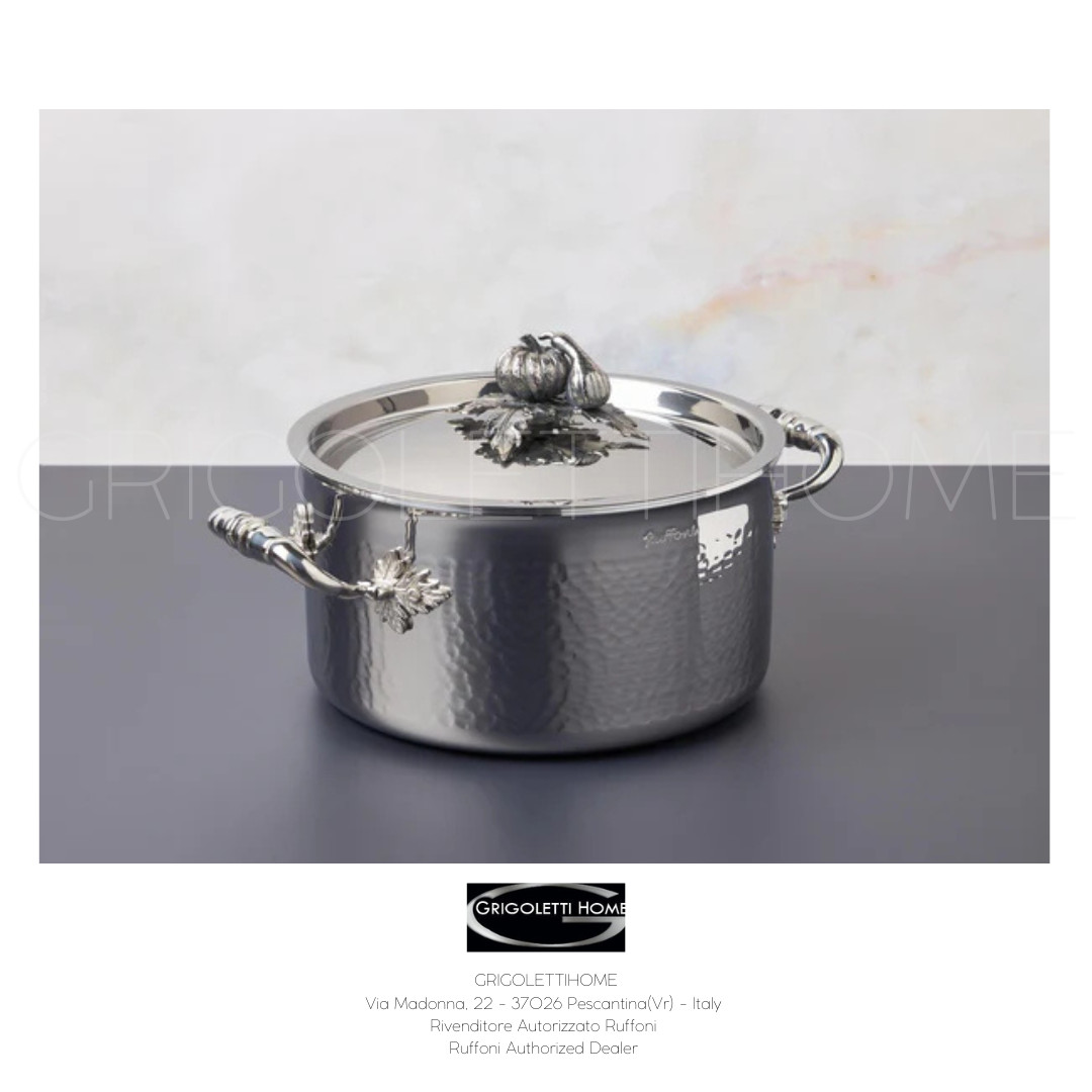 Ruffoni Induction – Opus Prima – Casserole ø cm 20 with lid