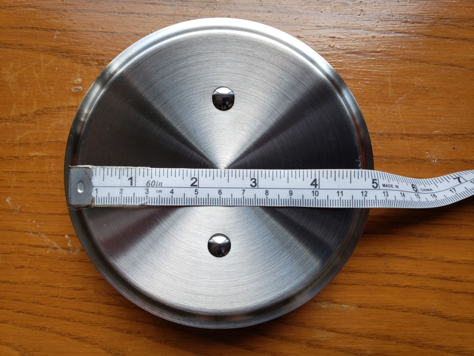 All-Clad Mini Stainless Steel Lid Only – 5 1/8″ Outer by 4 3/4″ Inner