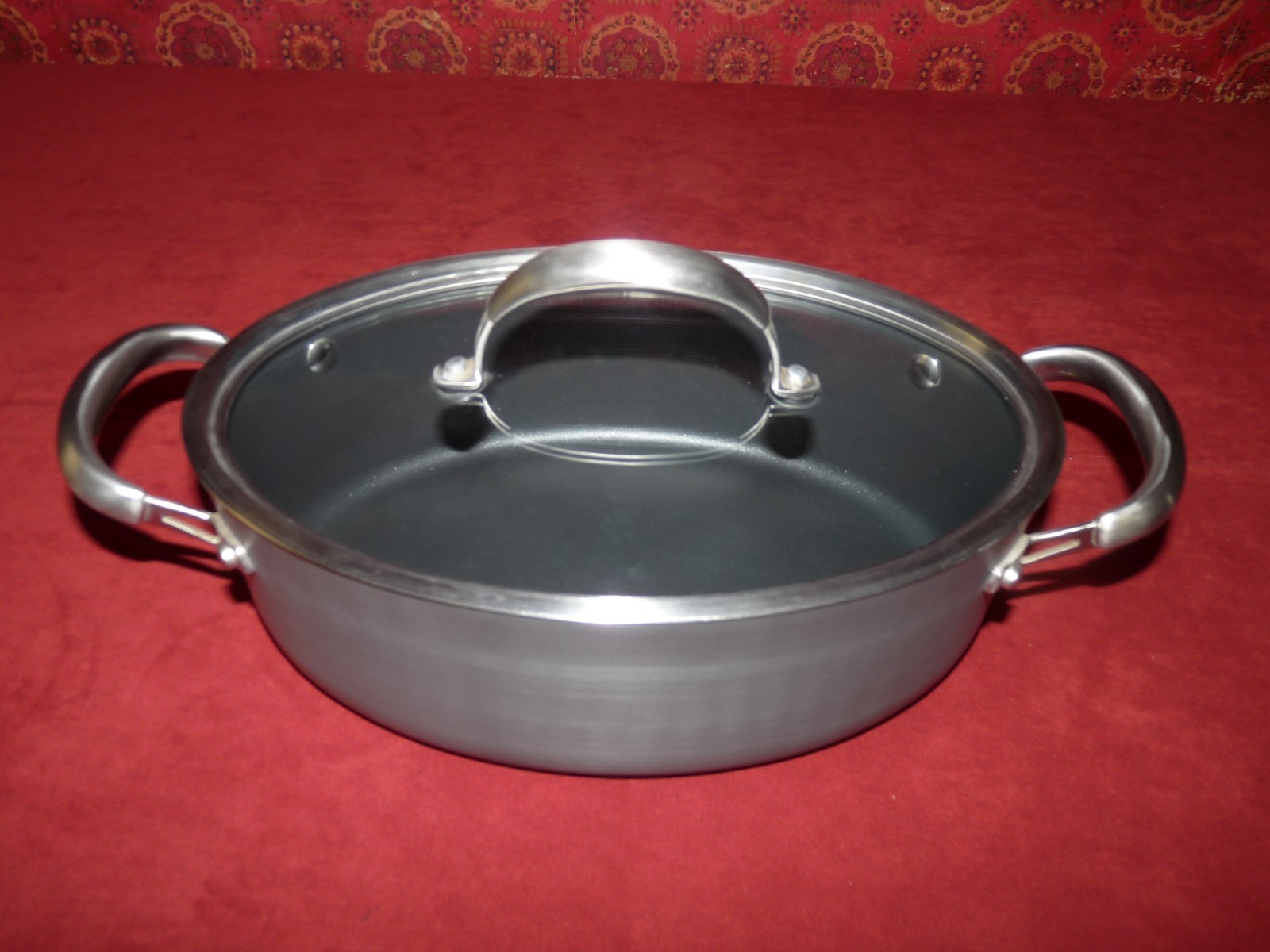 FOUR TECHNIQUE POTS / PANS WITH LIDS – HARD ANODIZED NONSTICK COOKWARE
