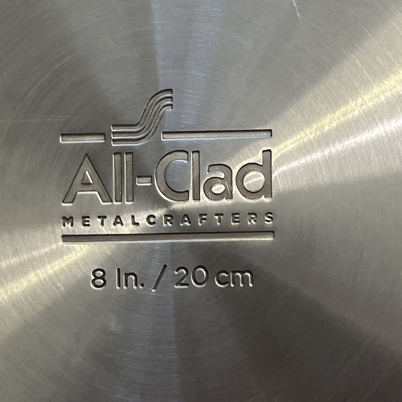All Clad Set Of 2 -10″, 8” Fry Pan Non-Stick Metalcrafters Cookware