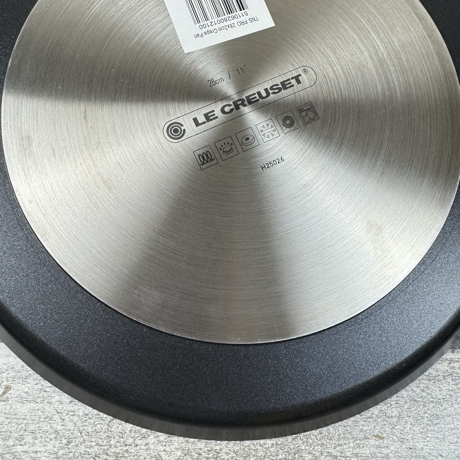 Williams Sonoma Le Creuset Toughened Nonstick PRO Crepe Pan 11” Scuffed Read