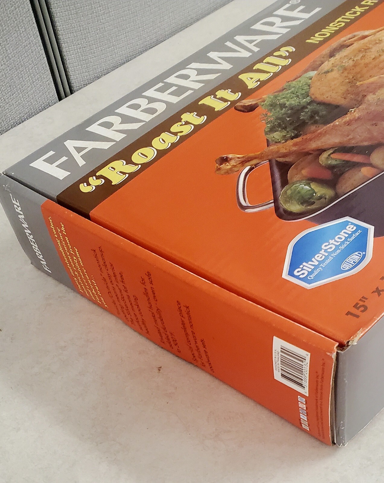 Faberware Dupont SilverStone Roast It All Non Stick Roasters Open Box Unused