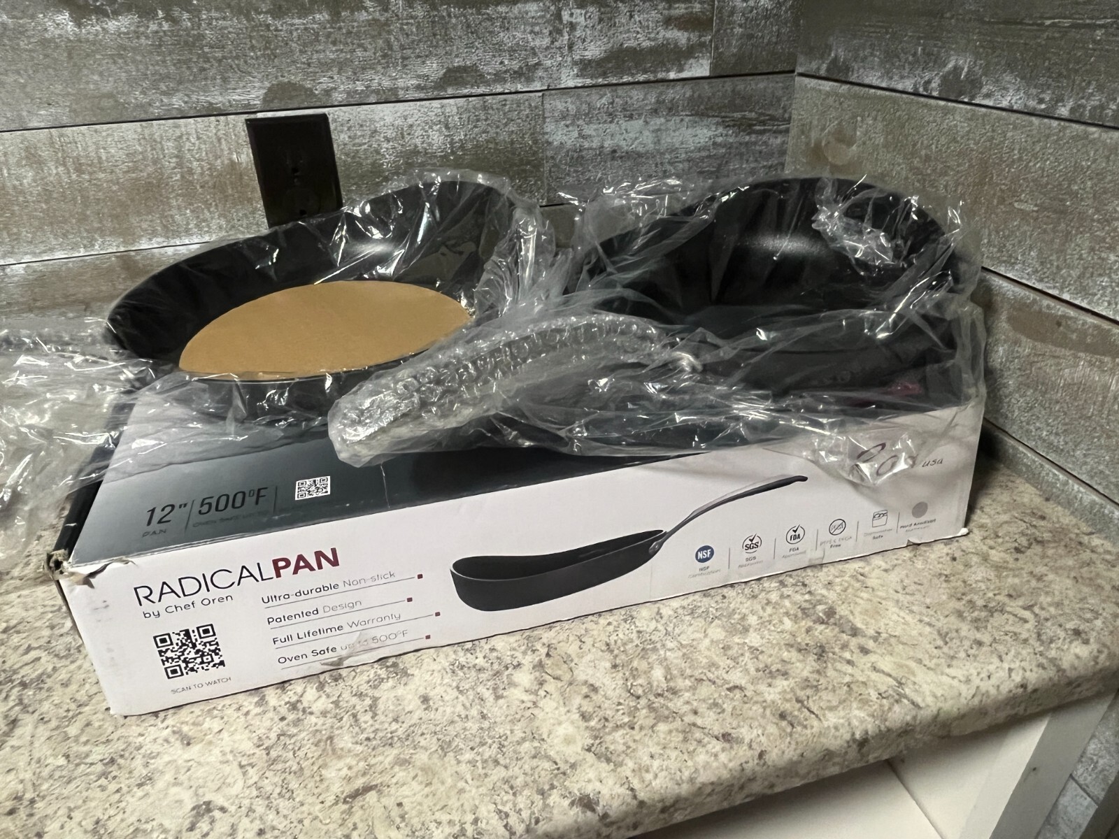 Radical Pan by Chef Oren Ultra-Durable Non-Stick Cookware 10″ and 12″ Pans