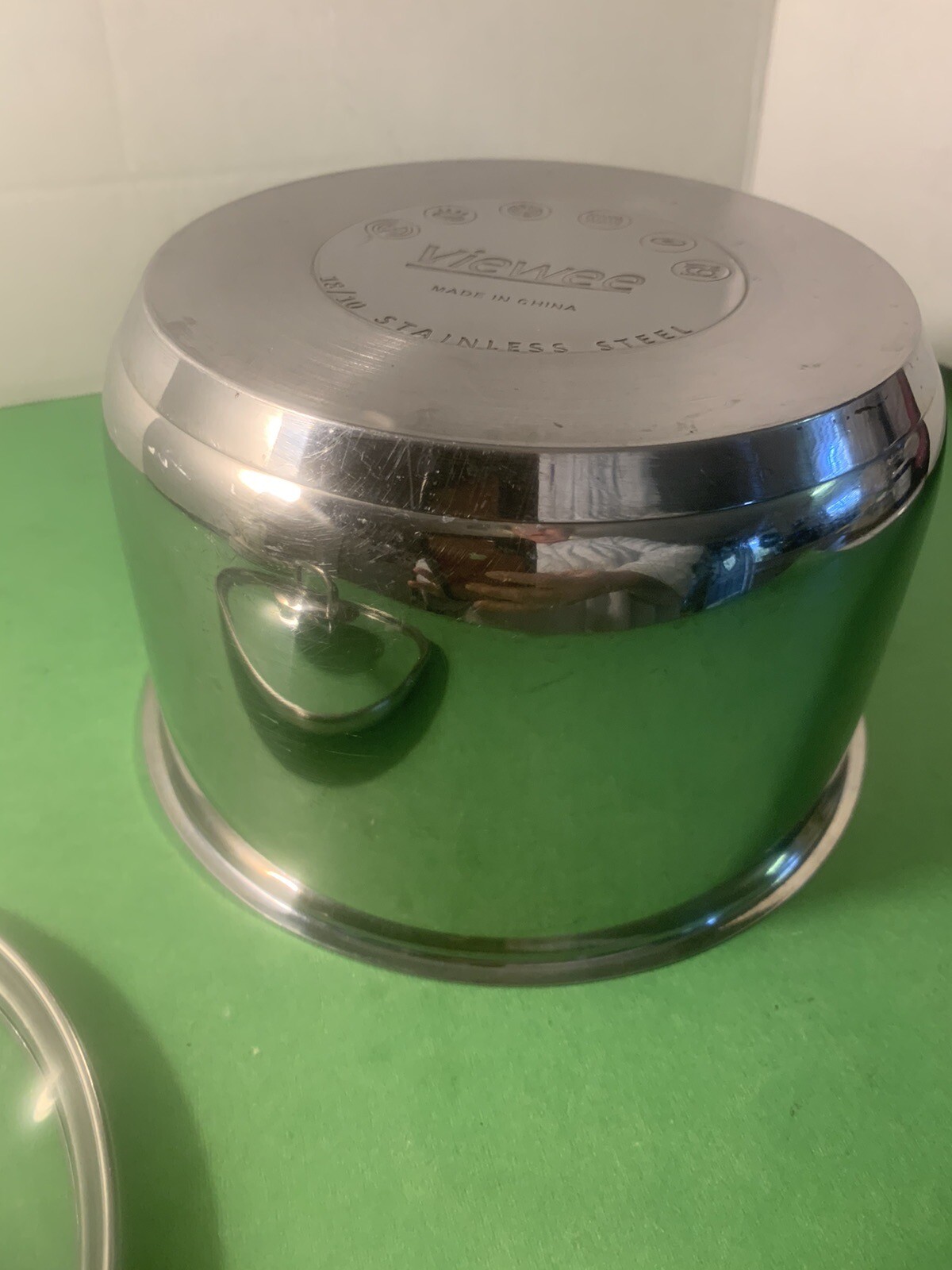 Viewee Stainless Steel Cook Pot with Lid 1.5 liters, Voted Best Cookware 2023