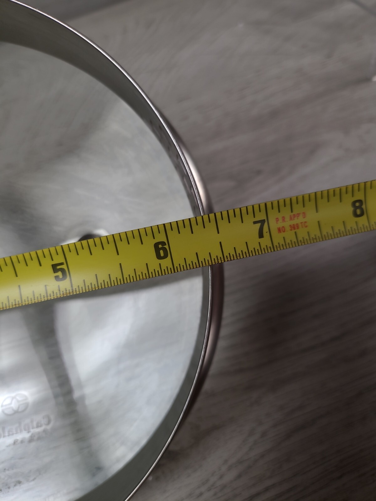 Calphalon Williams Sonoma 7″ Vented Glass & Stainless Replacement Lid Only