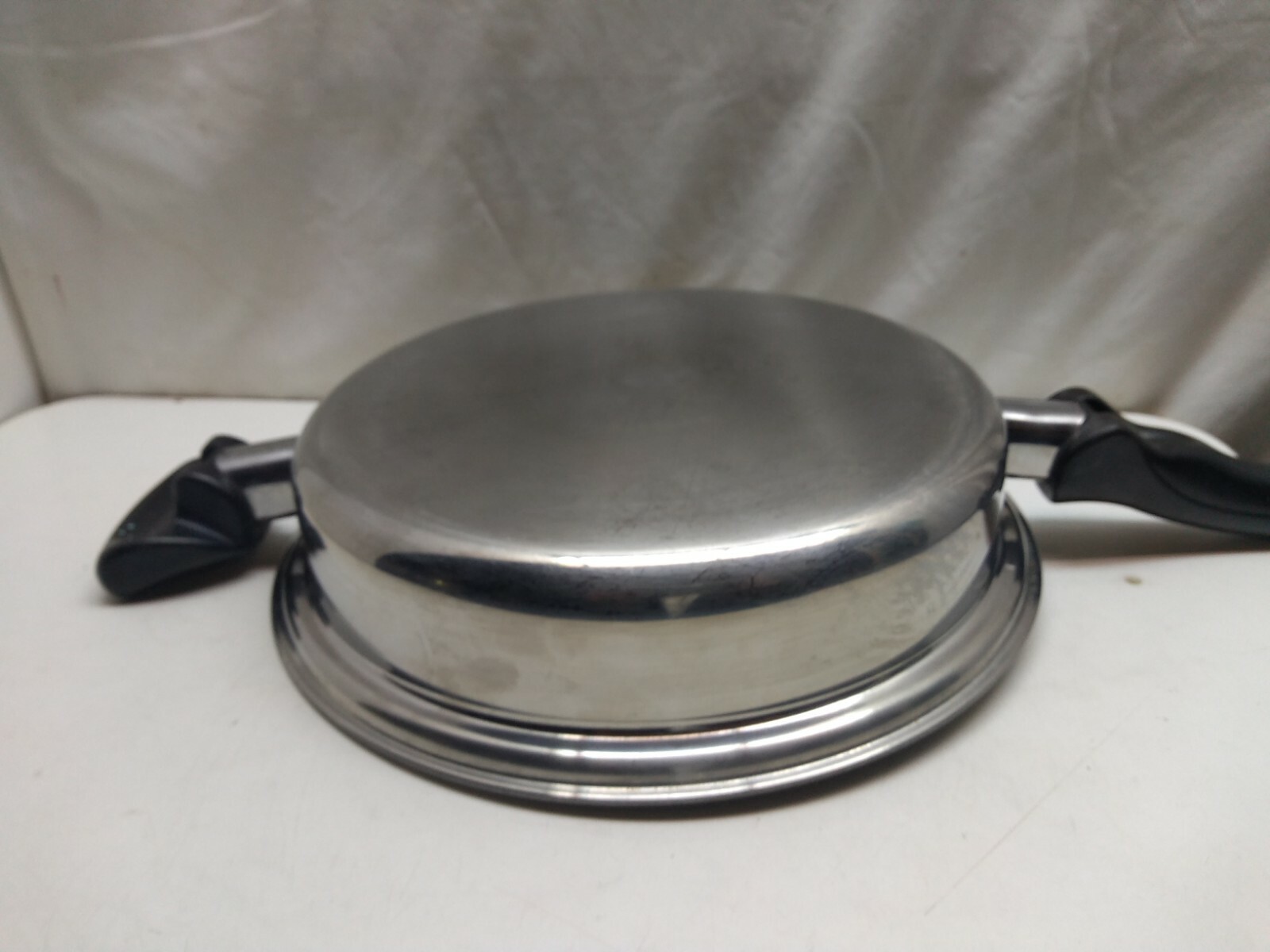 Saladmaster Skillet 11″ TP304-316 Surgical Stainless Steel Roaster Pan & Lid