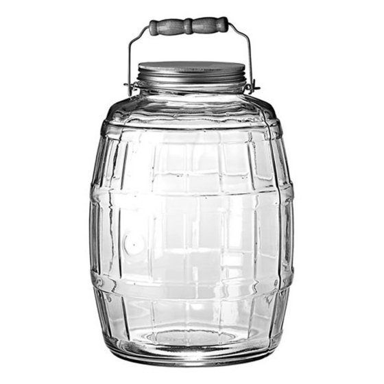 2.5 GALLON ANCHOR HOCKING BARREL METAL REPLACEMENT LID W / LINER