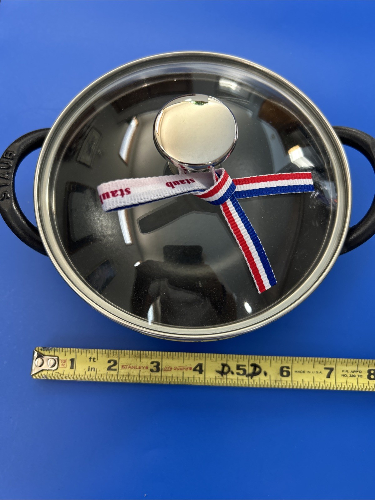 Staub Cast Iron 6.5-inch, Baby Wok, Black Matte