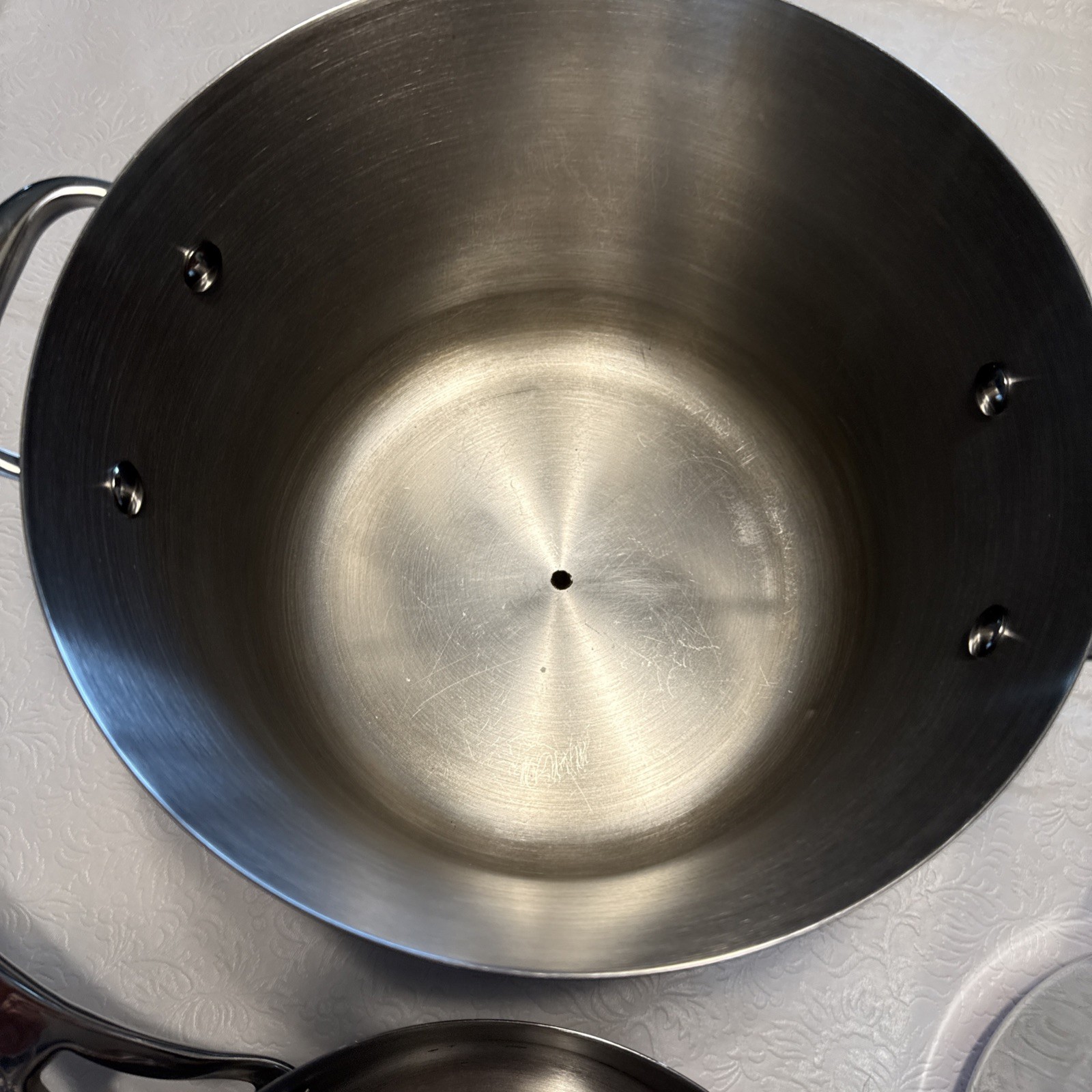 Anolon Nouvelle Copper Stainless Steel 3-Ply Copper Core Base Cookware 6 Pieces